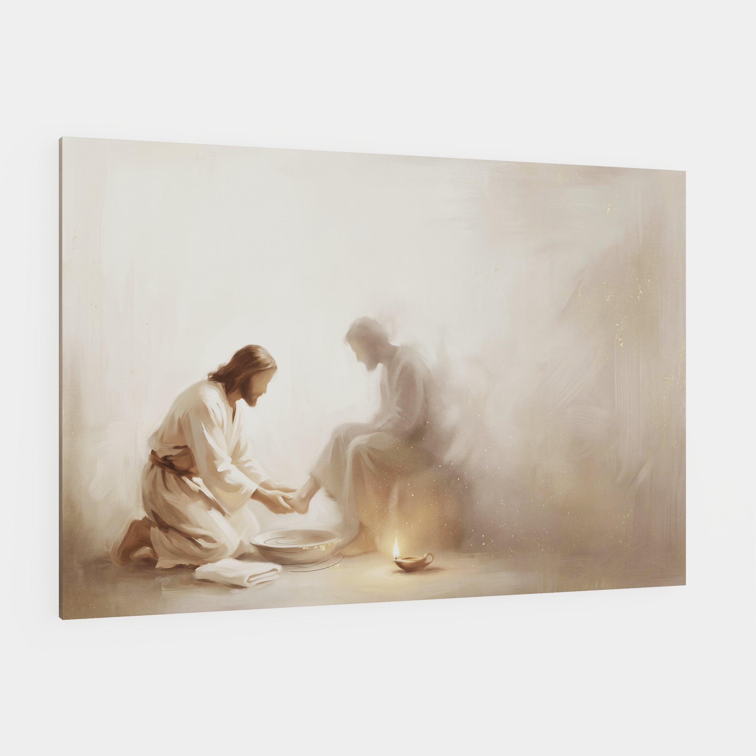 He Knelt Before Me - Canvas
