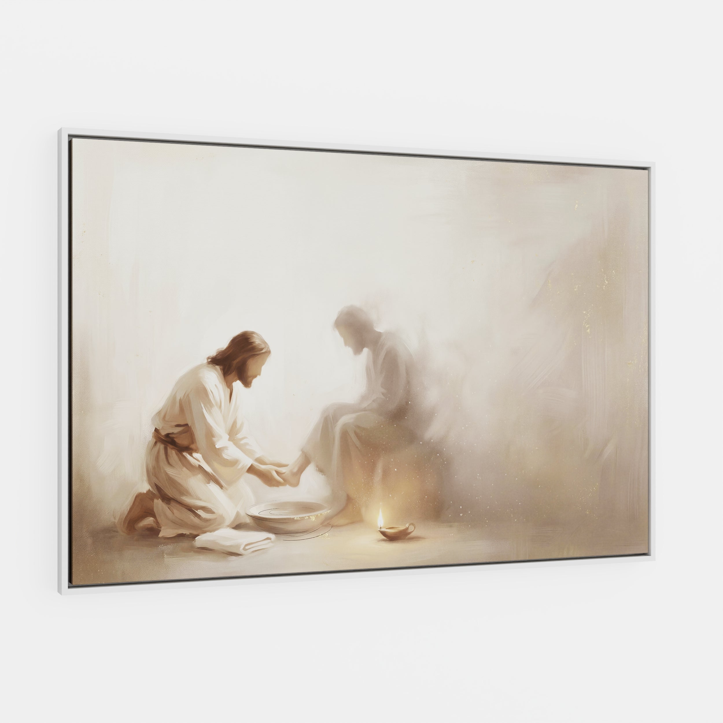 He Knelt Before Me - Canvas