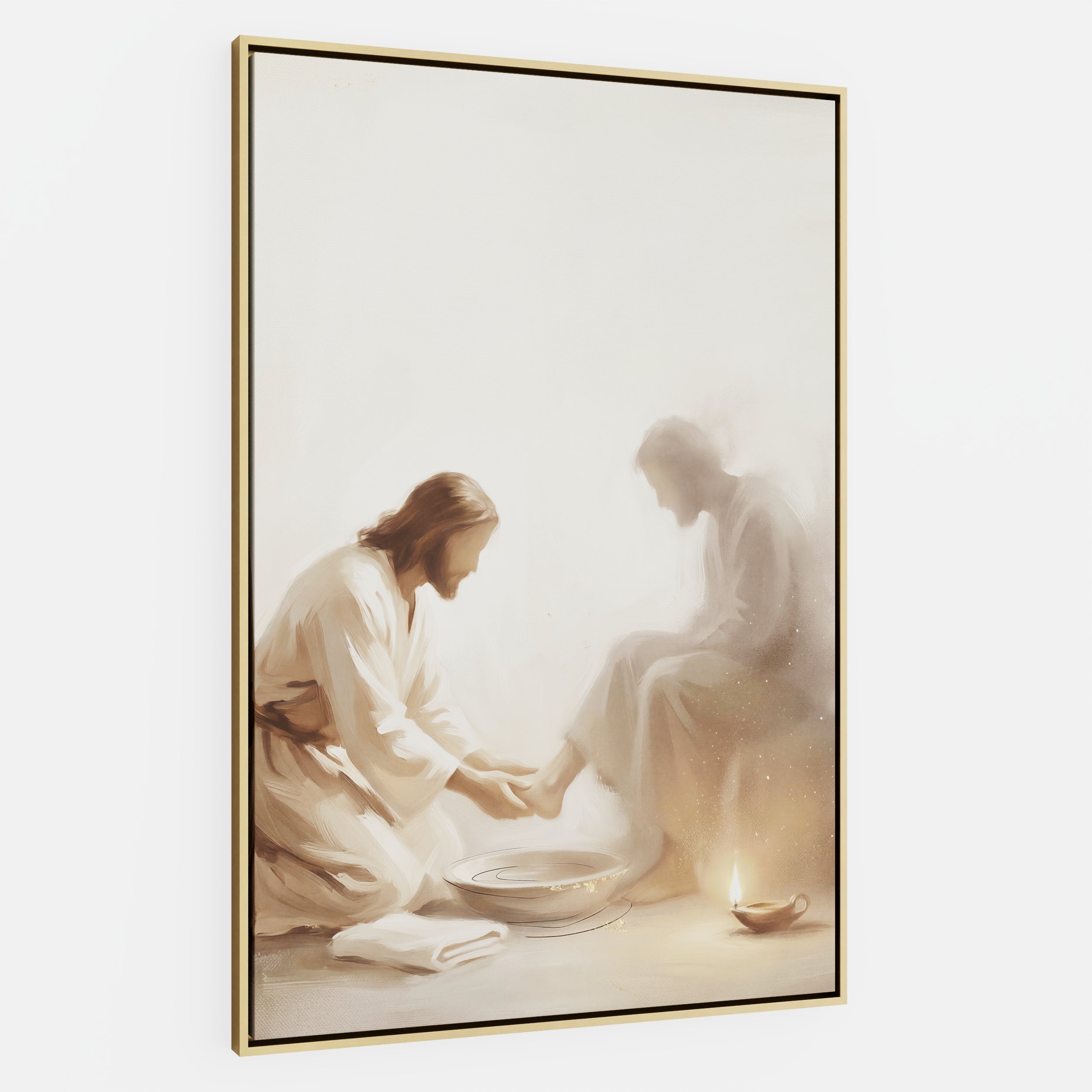 He Knelt Before Me - Canvas