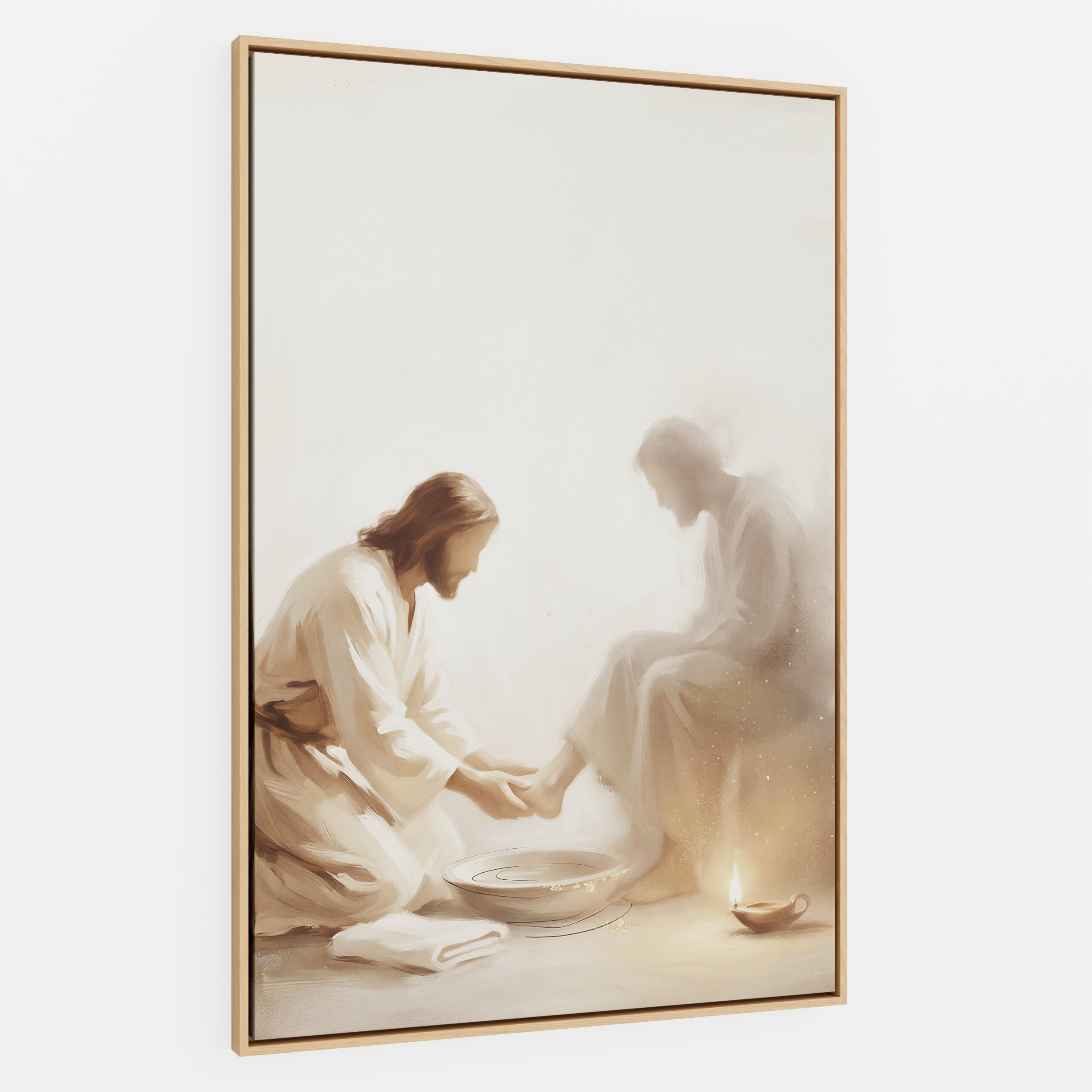 He Knelt Before Me - Canvas