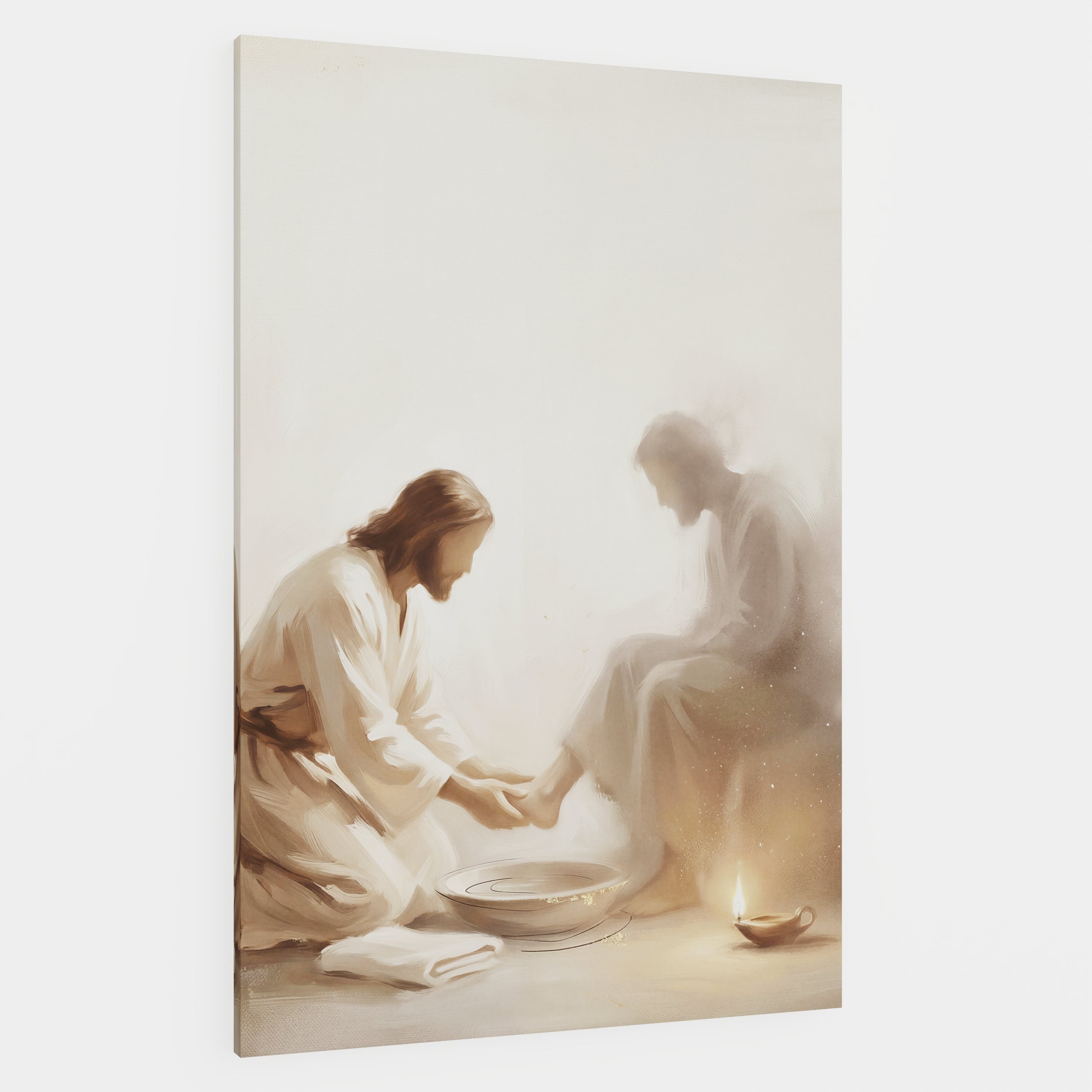He Knelt Before Me - Canvas