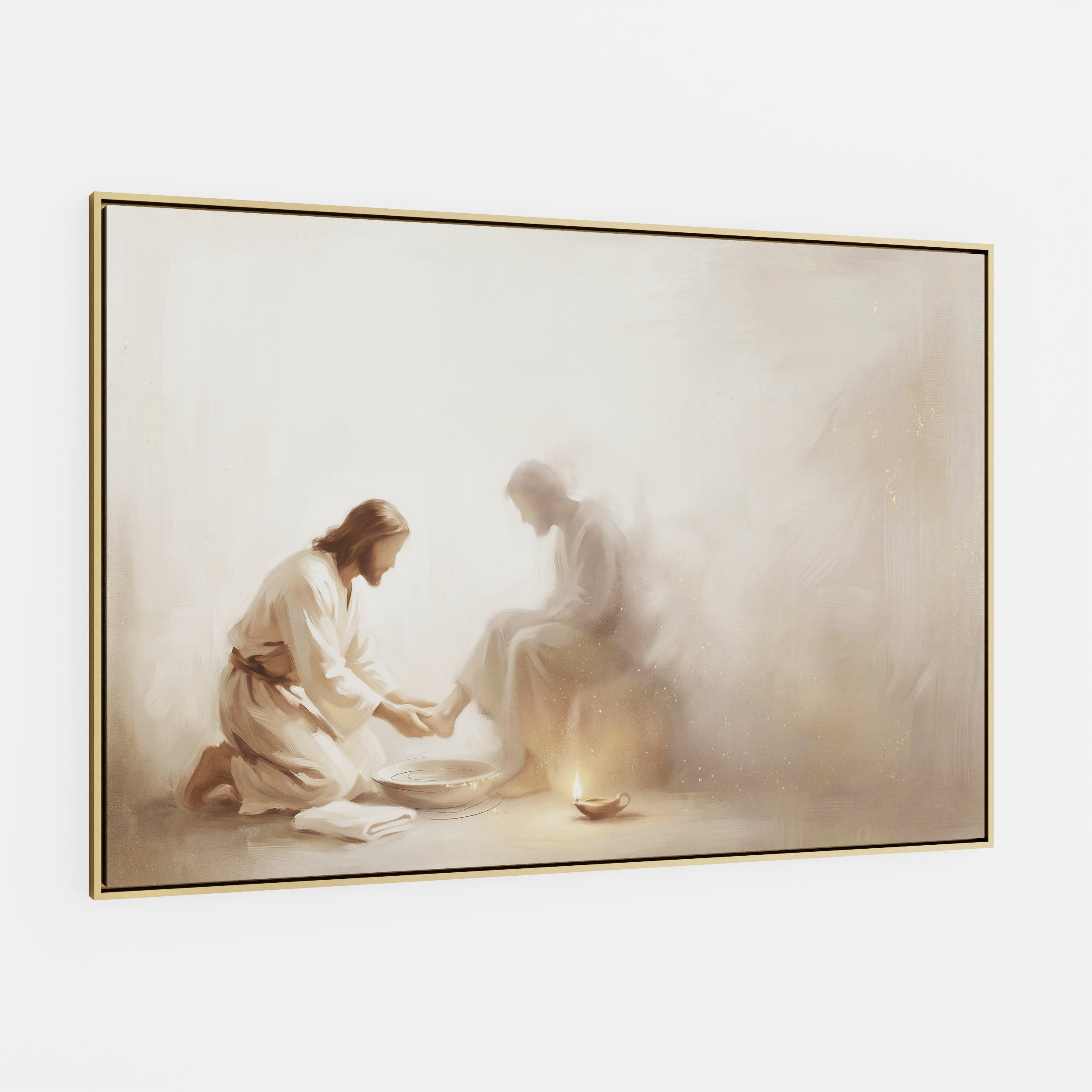 He Knelt Before Me - Canvas