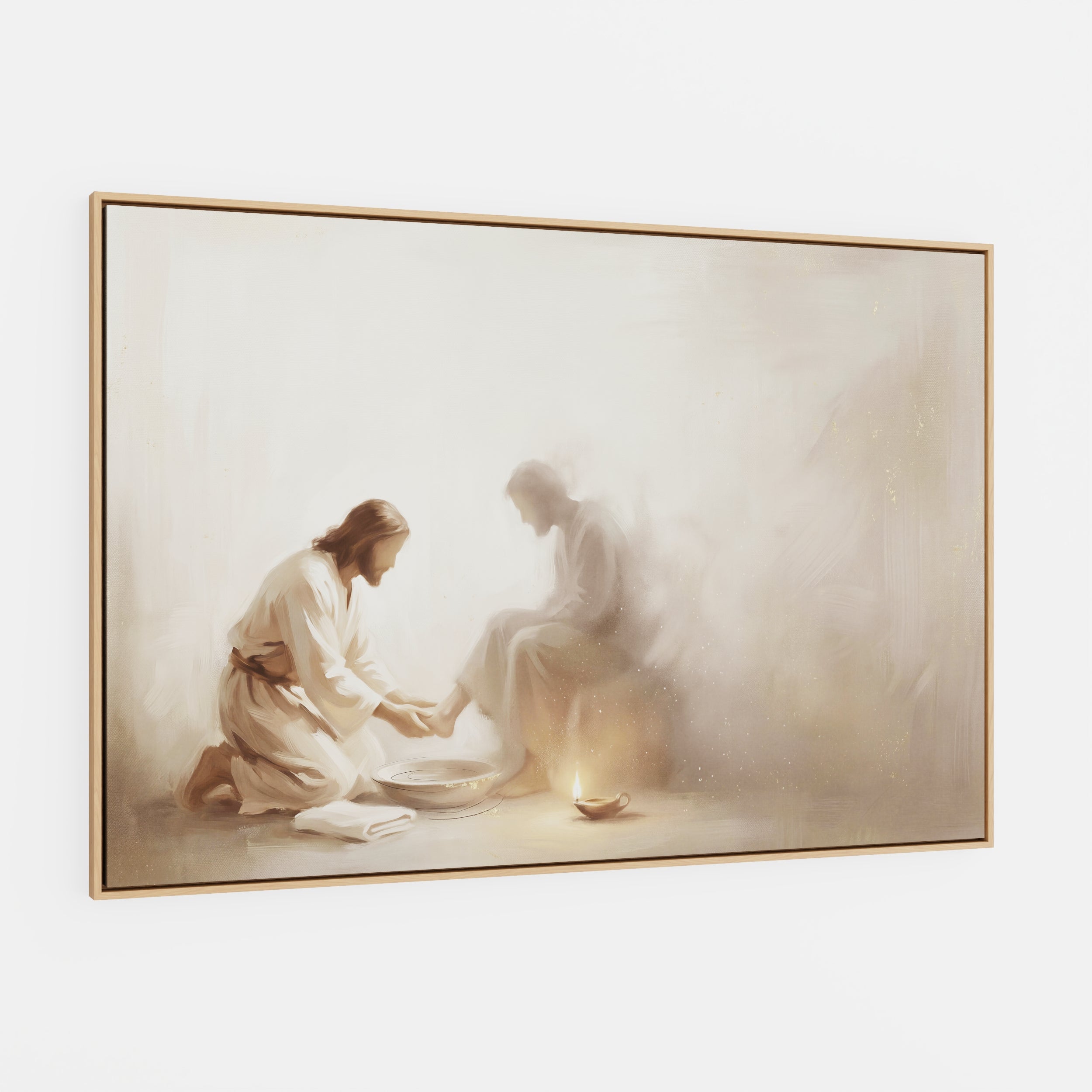 He Knelt Before Me - Canvas