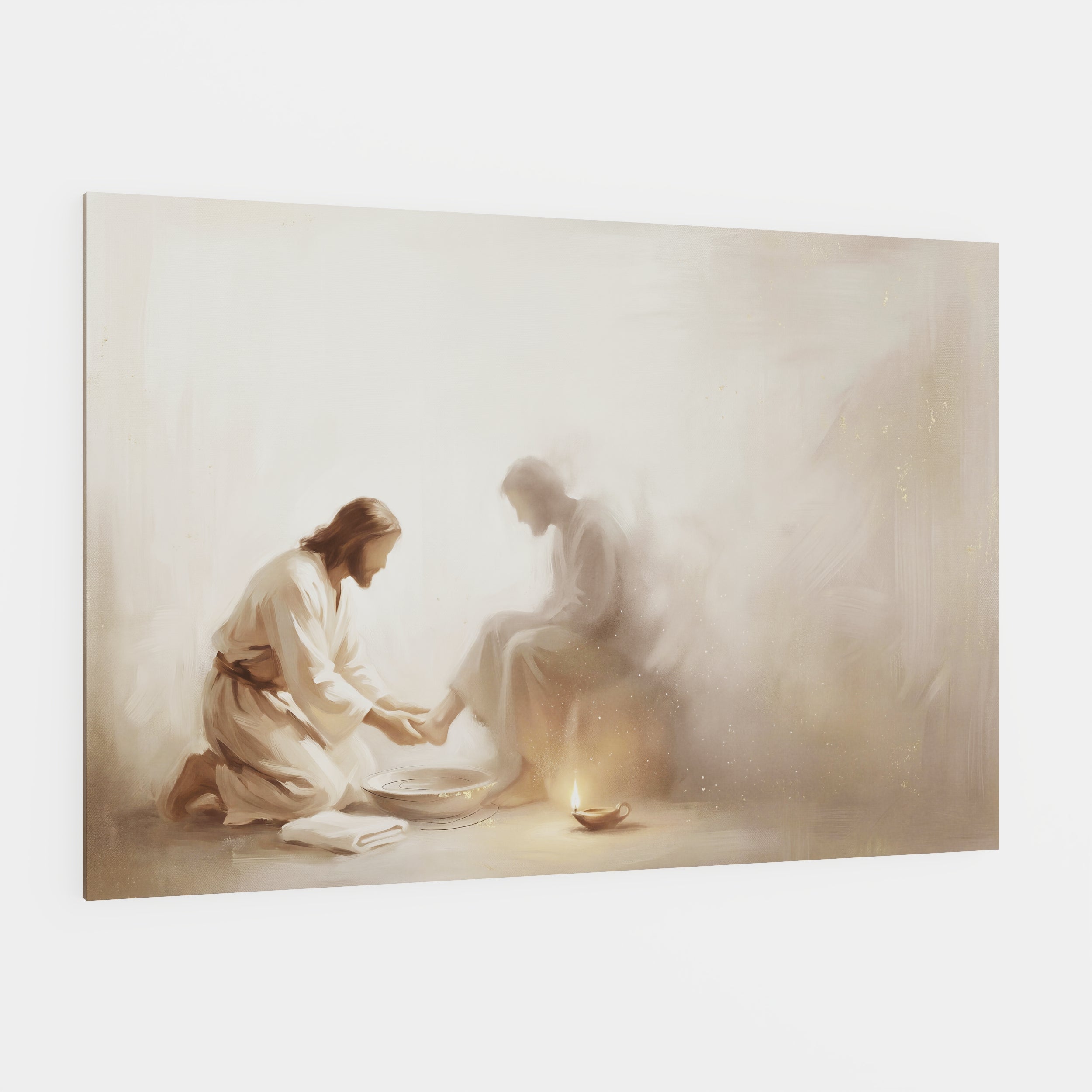 He Knelt Before Me - Canvas