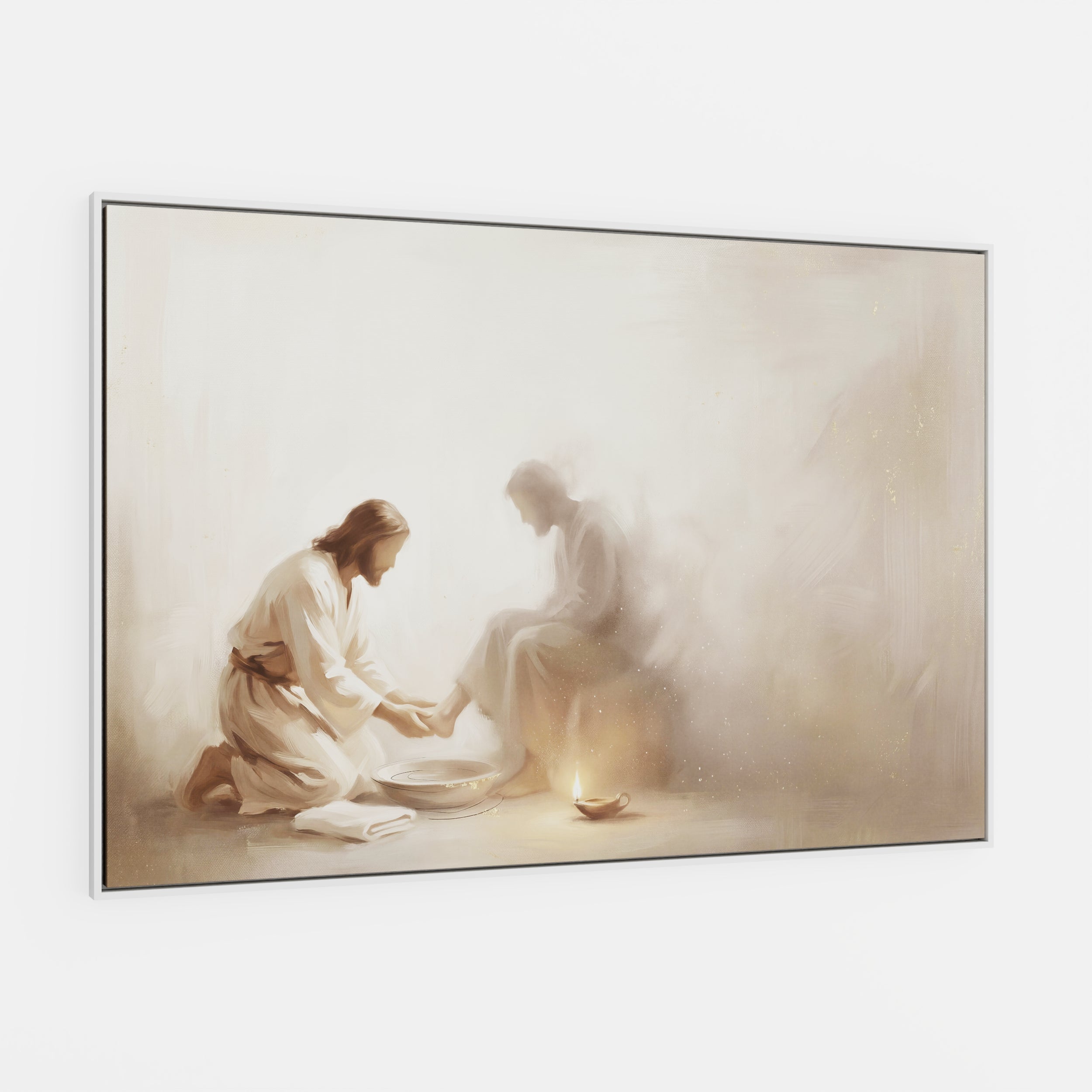 He Knelt Before Me - Canvas