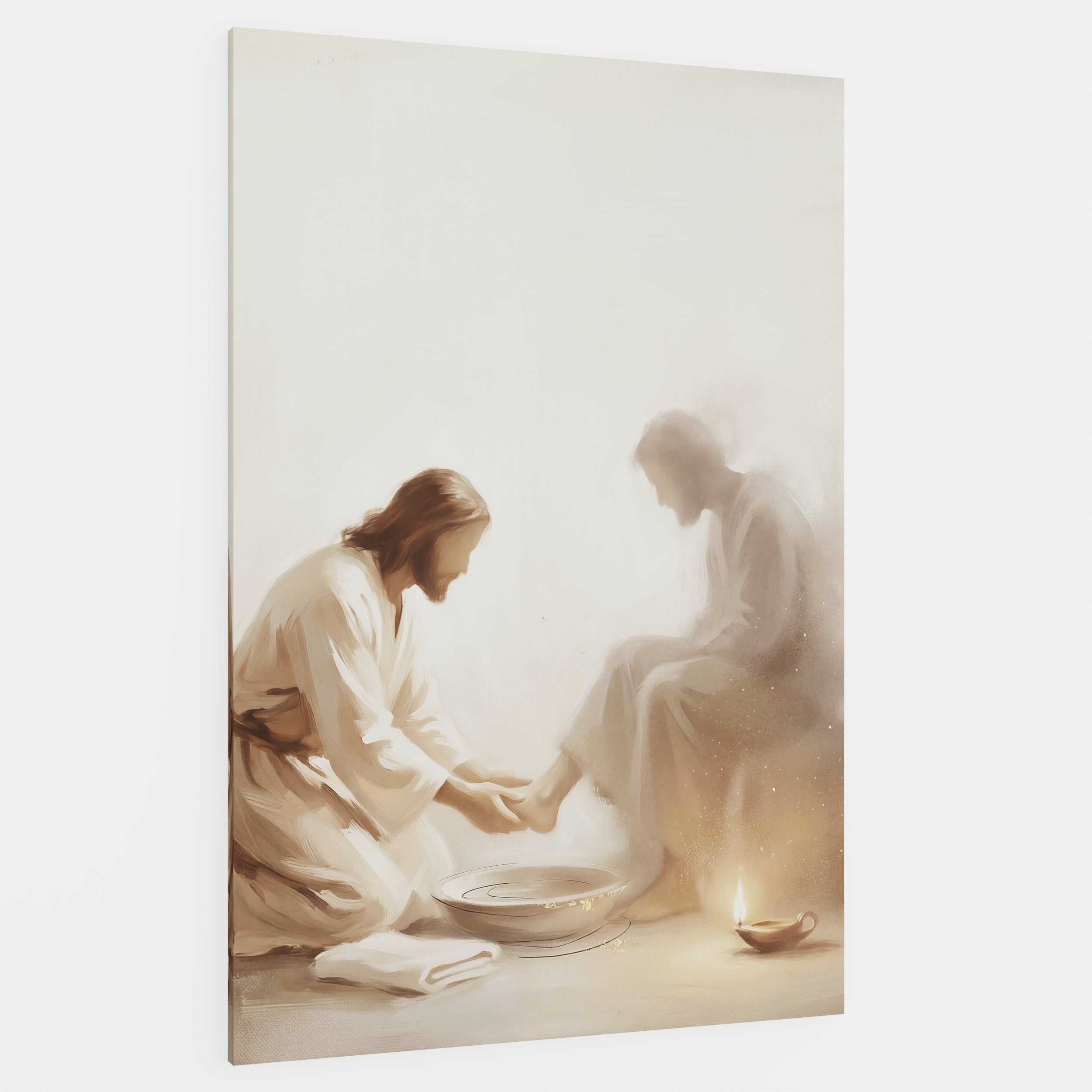 He Knelt Before Me - Canvas