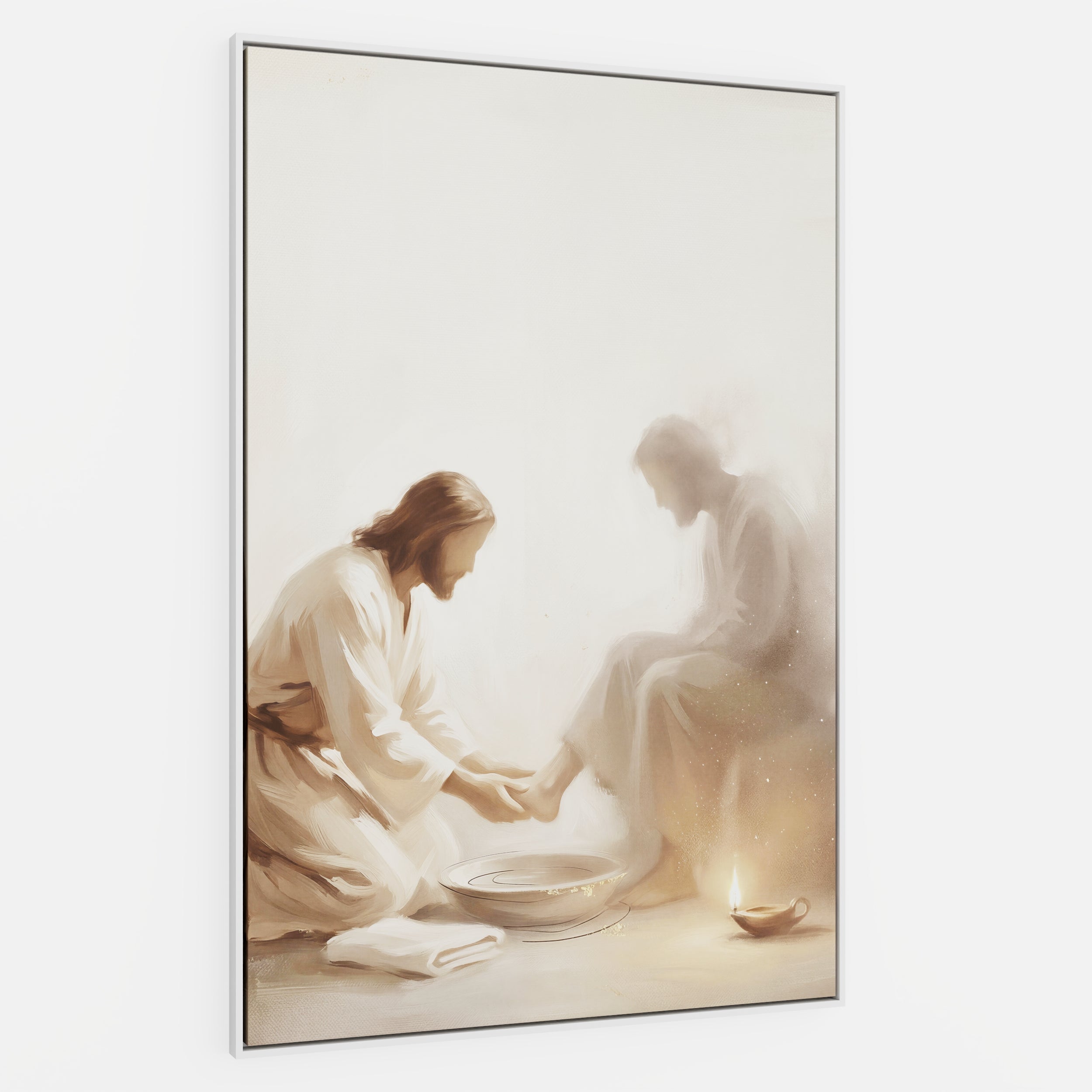 He Knelt Before Me - Canvas