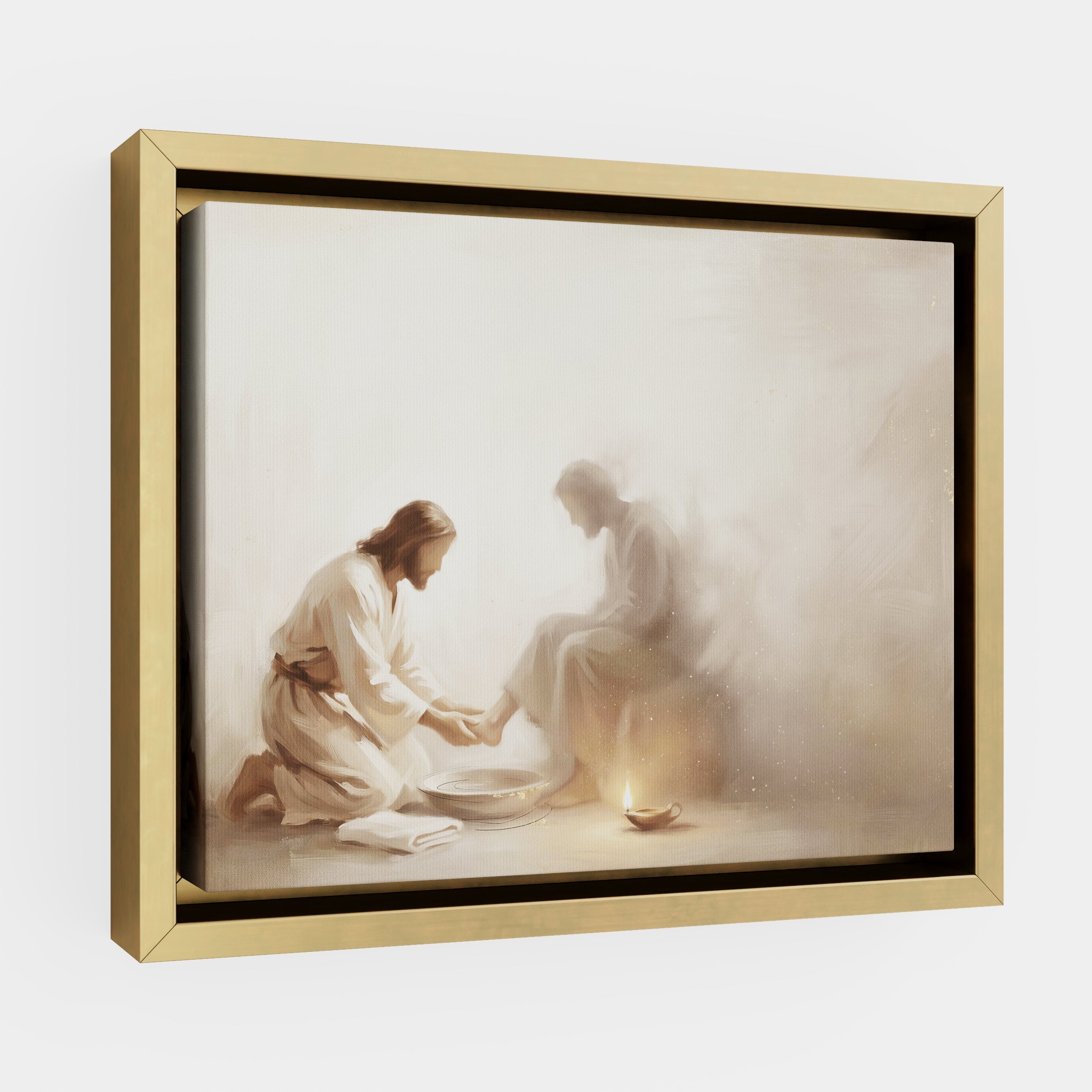 He Knelt Before Me - Canvas