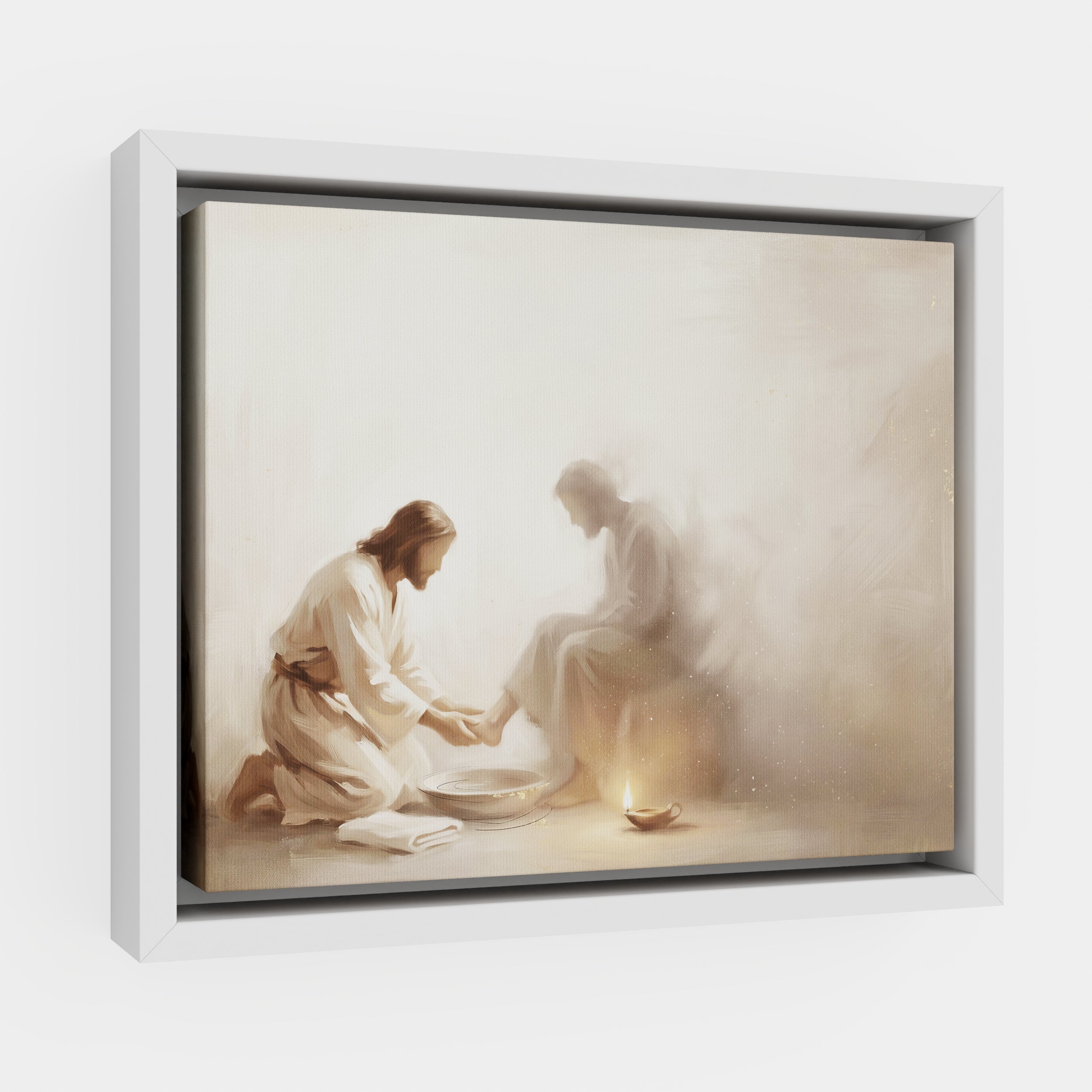 He Knelt Before Me - Canvas
