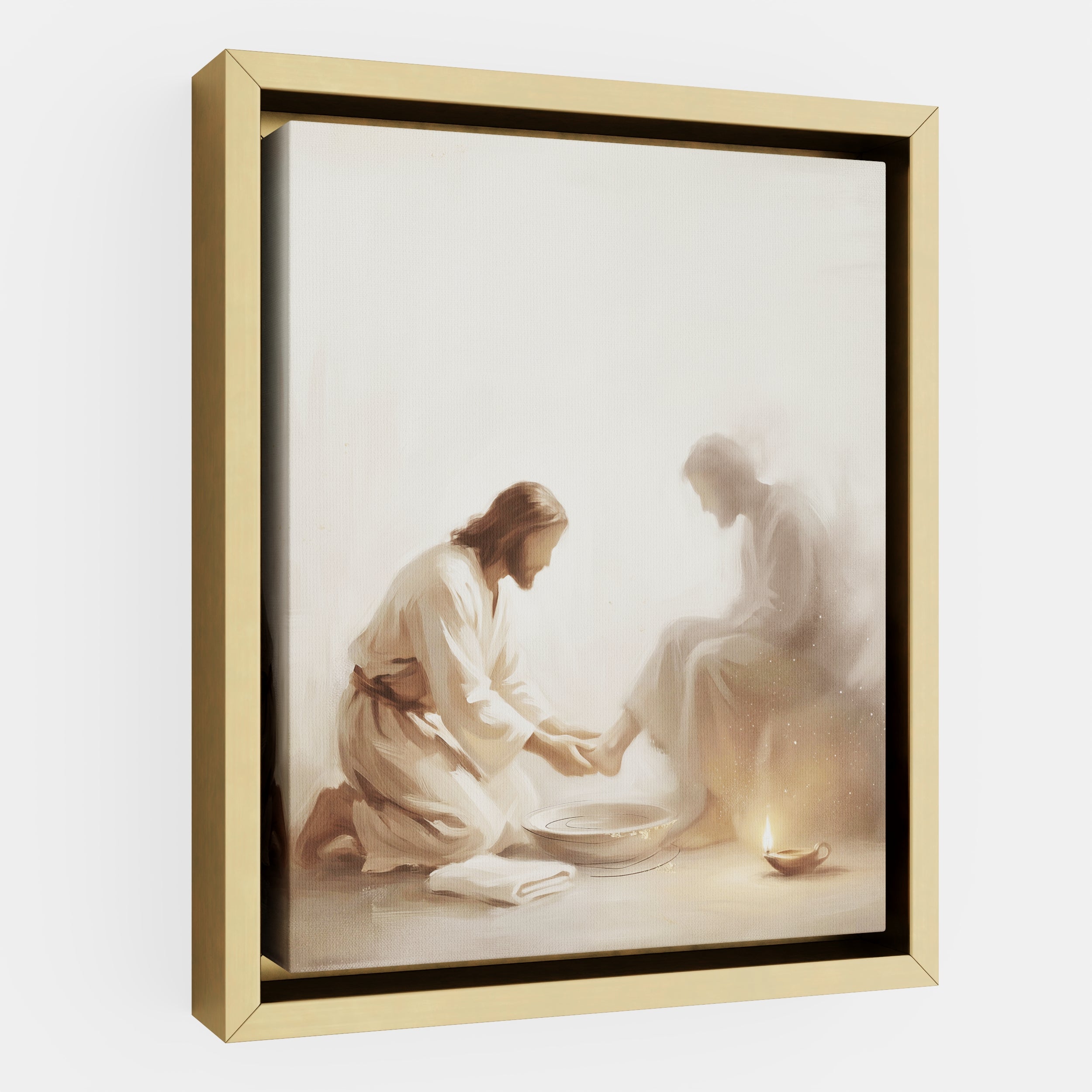He Knelt Before Me - Canvas