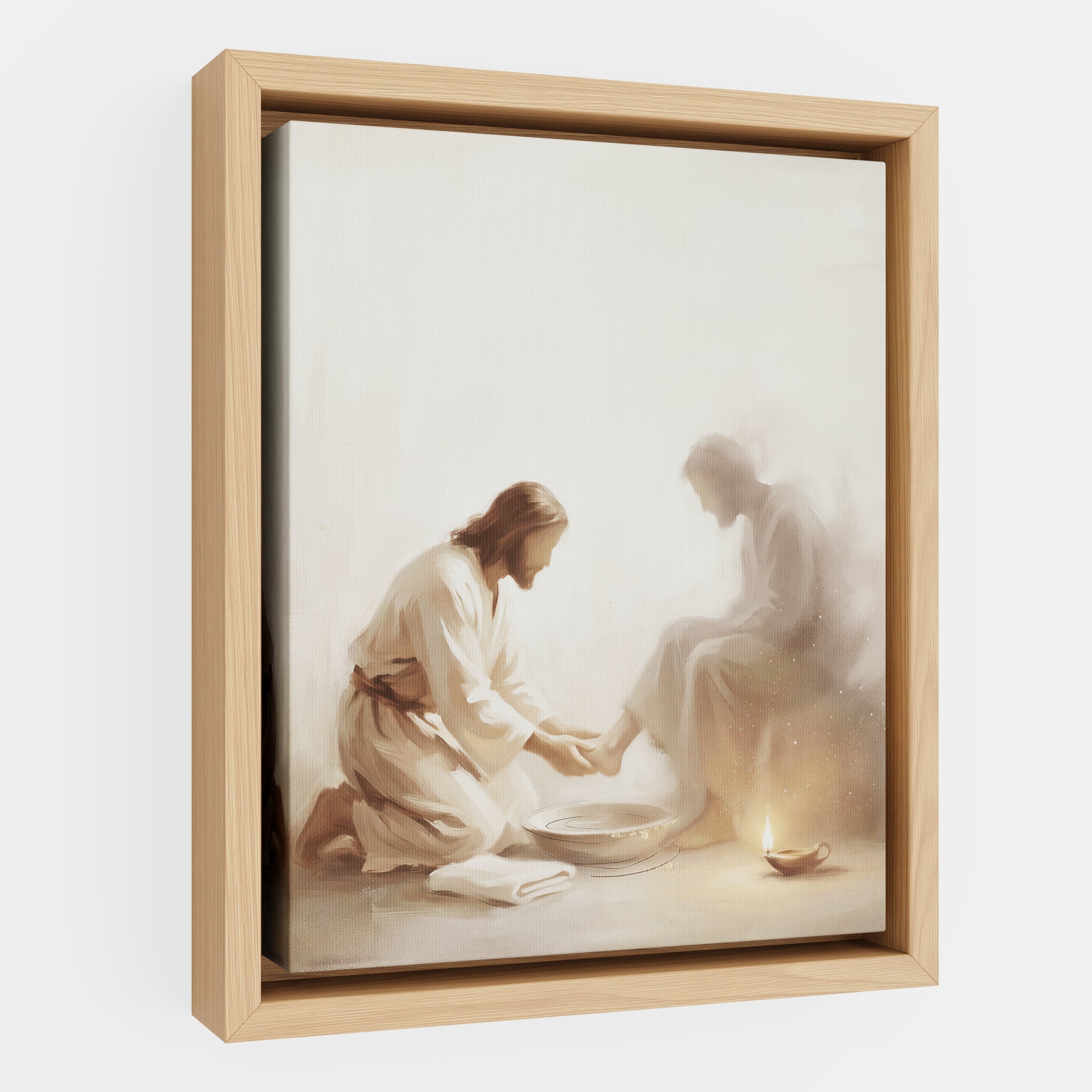 He Knelt Before Me - Canvas