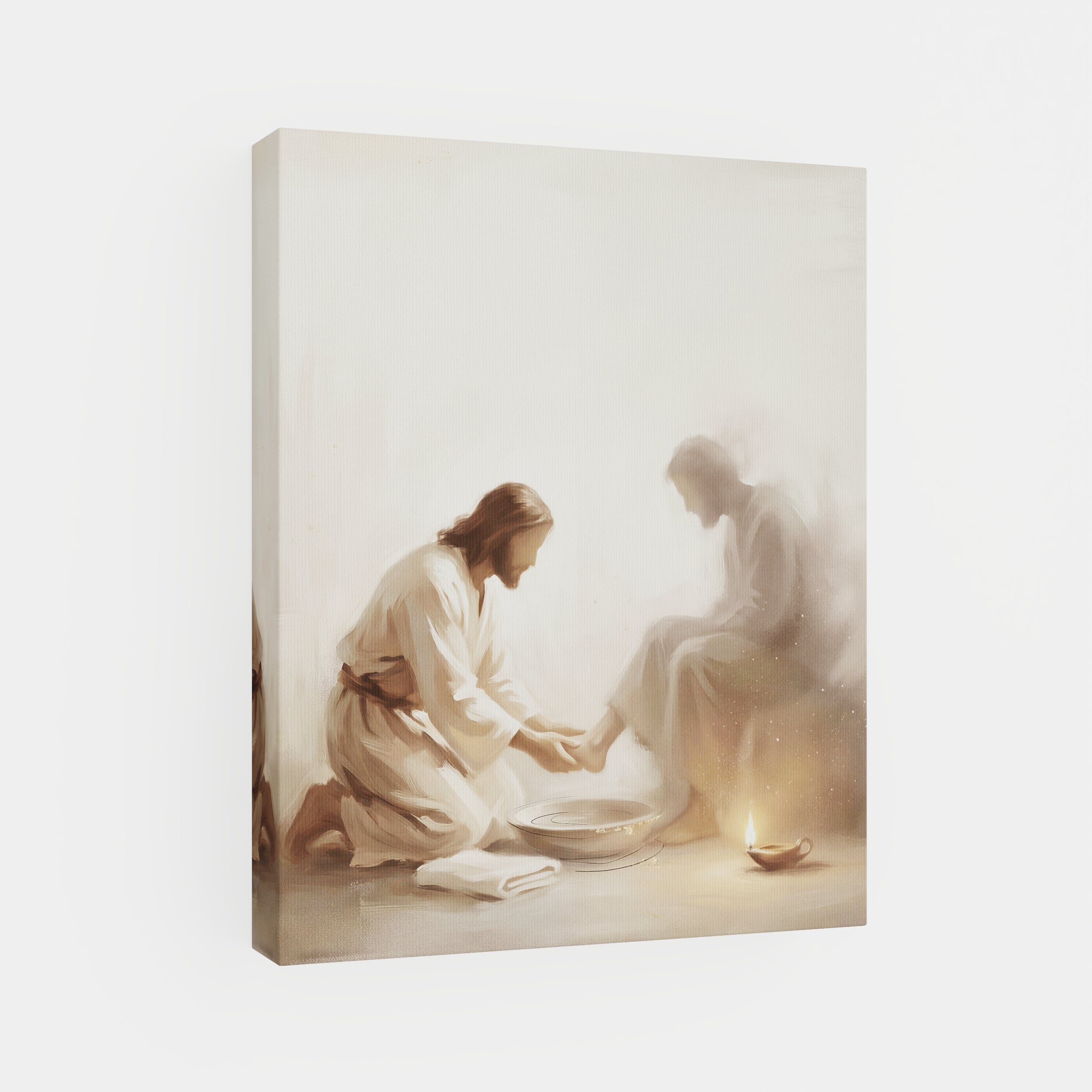 He Knelt Before Me - Canvas