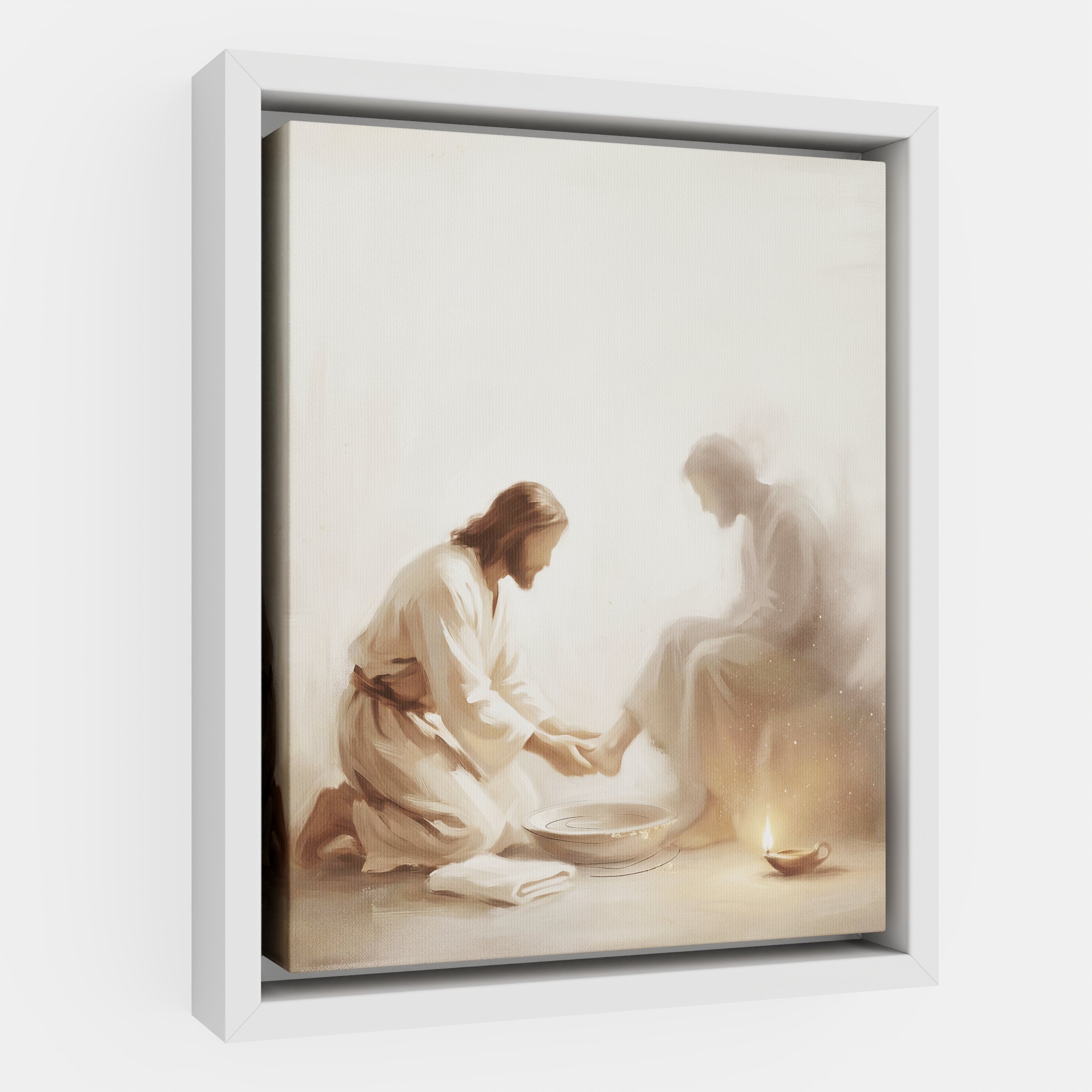 He Knelt Before Me - Canvas