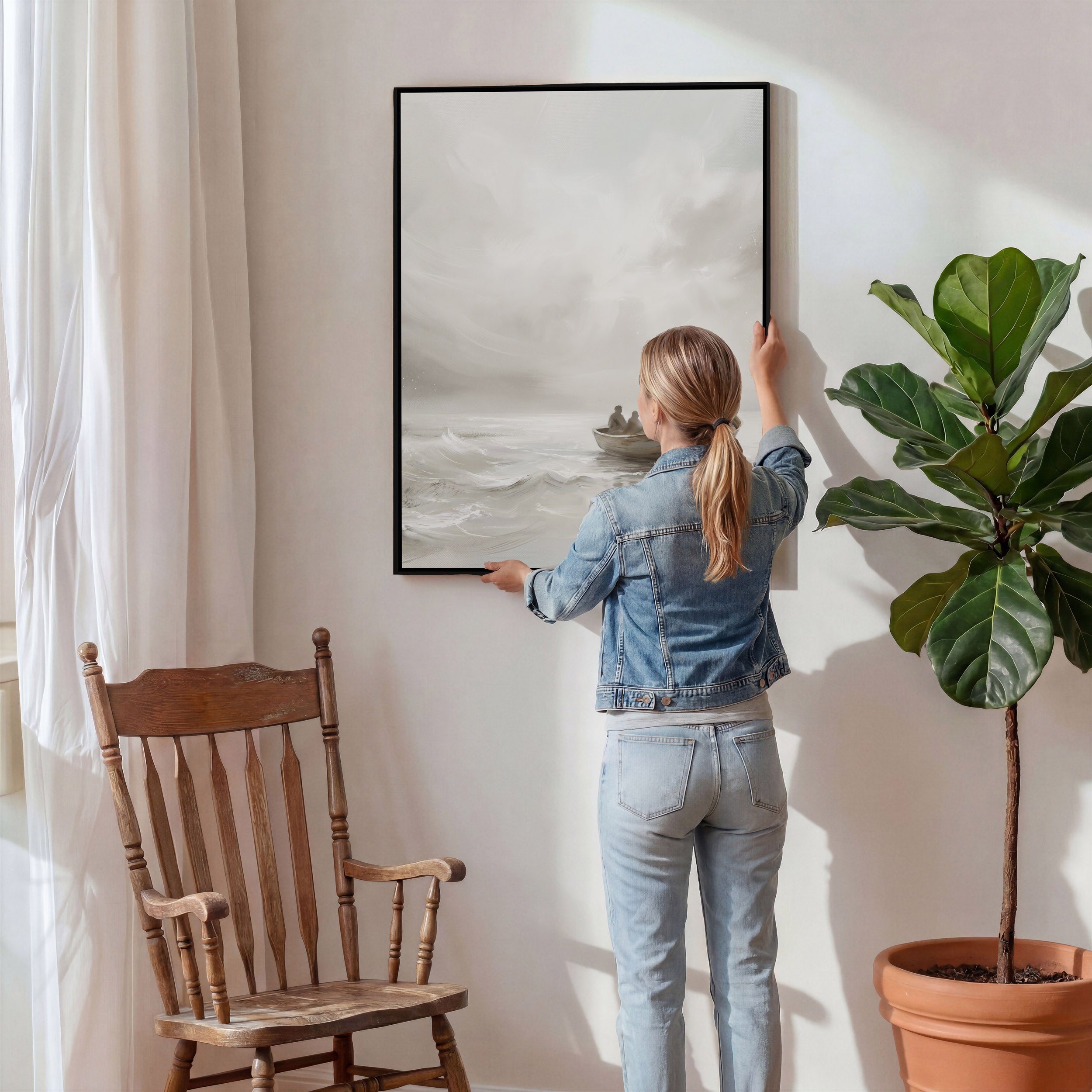 Calming of the Storm - Canvas