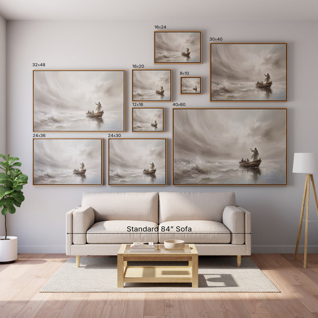 Calming of the Storm - Canvas