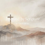Misty Cross on Mountain - Canvas