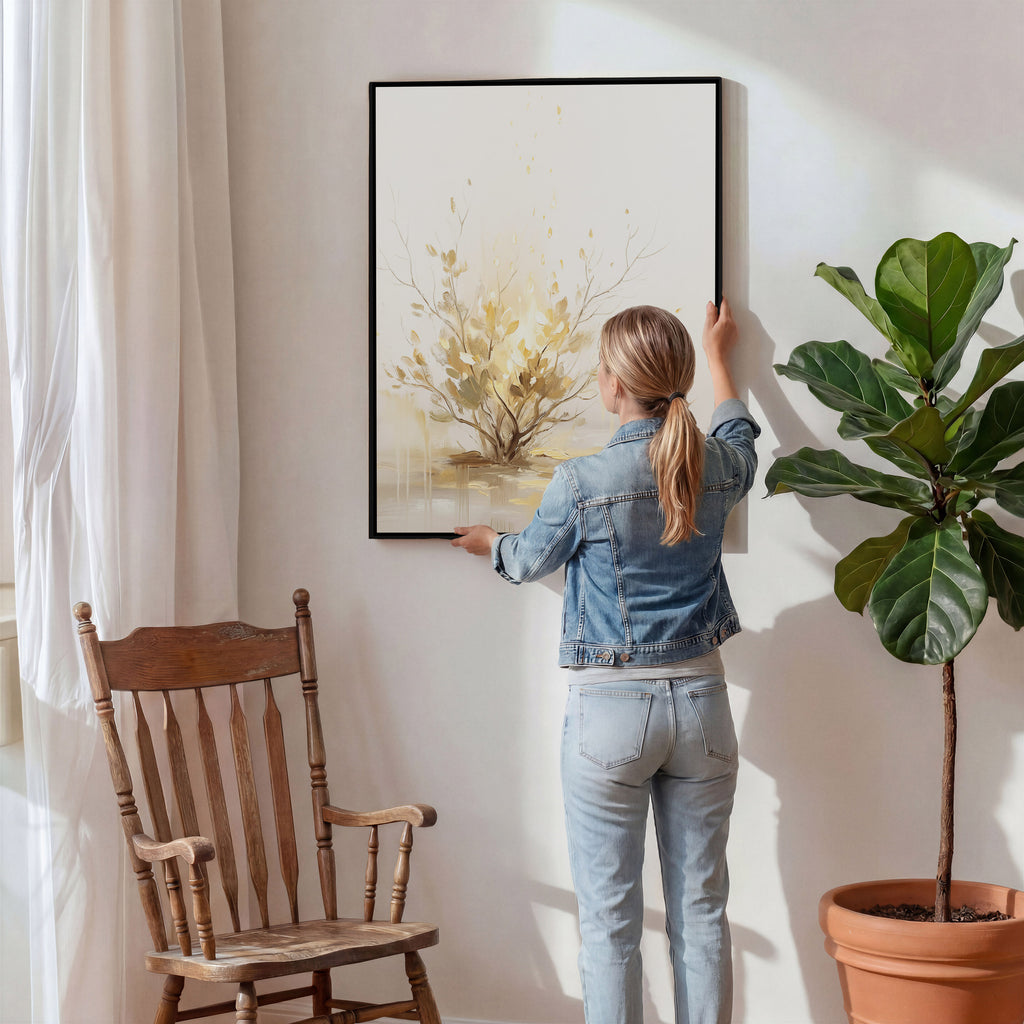 Voice in the Flame - Canvas