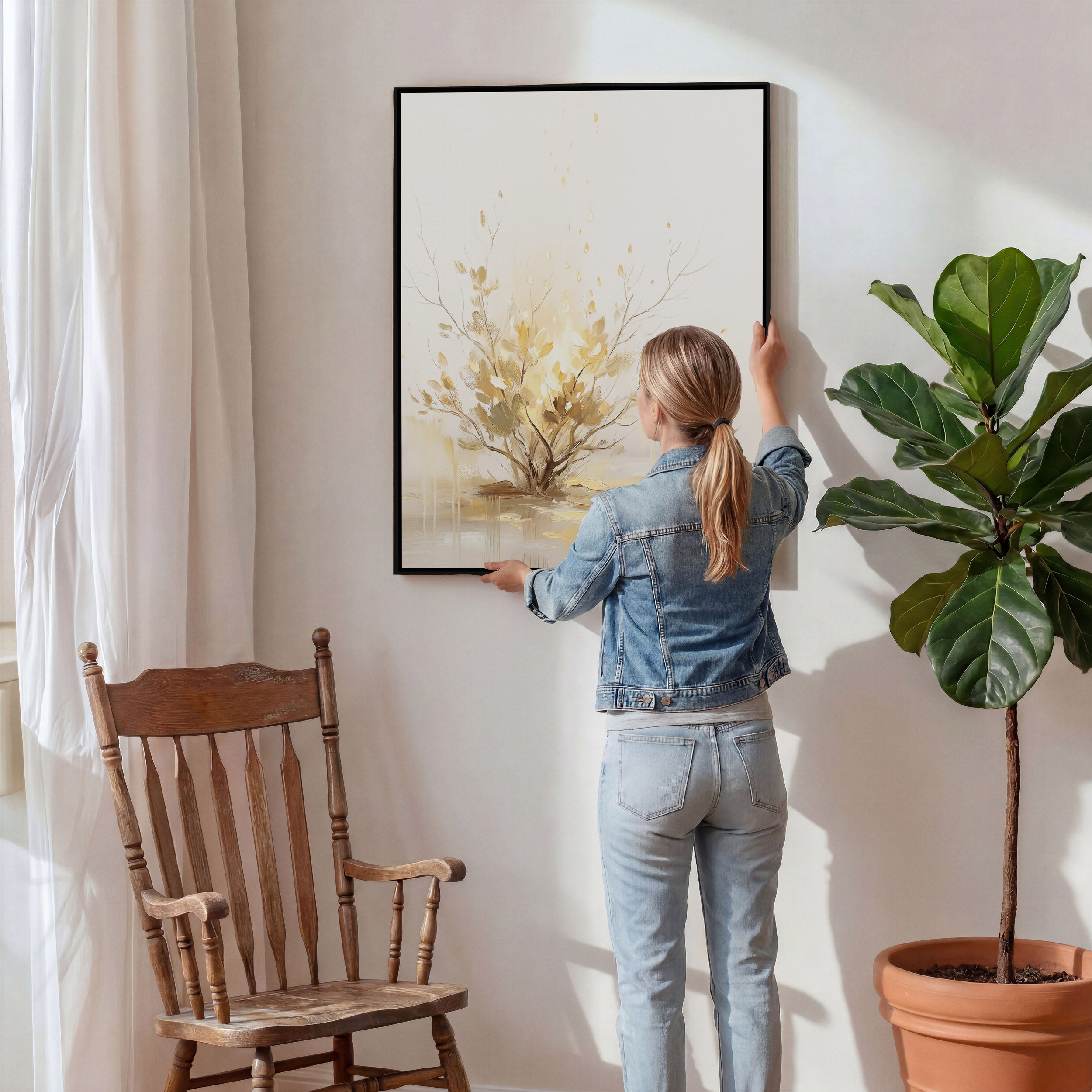 Voice in the Flame - Canvas