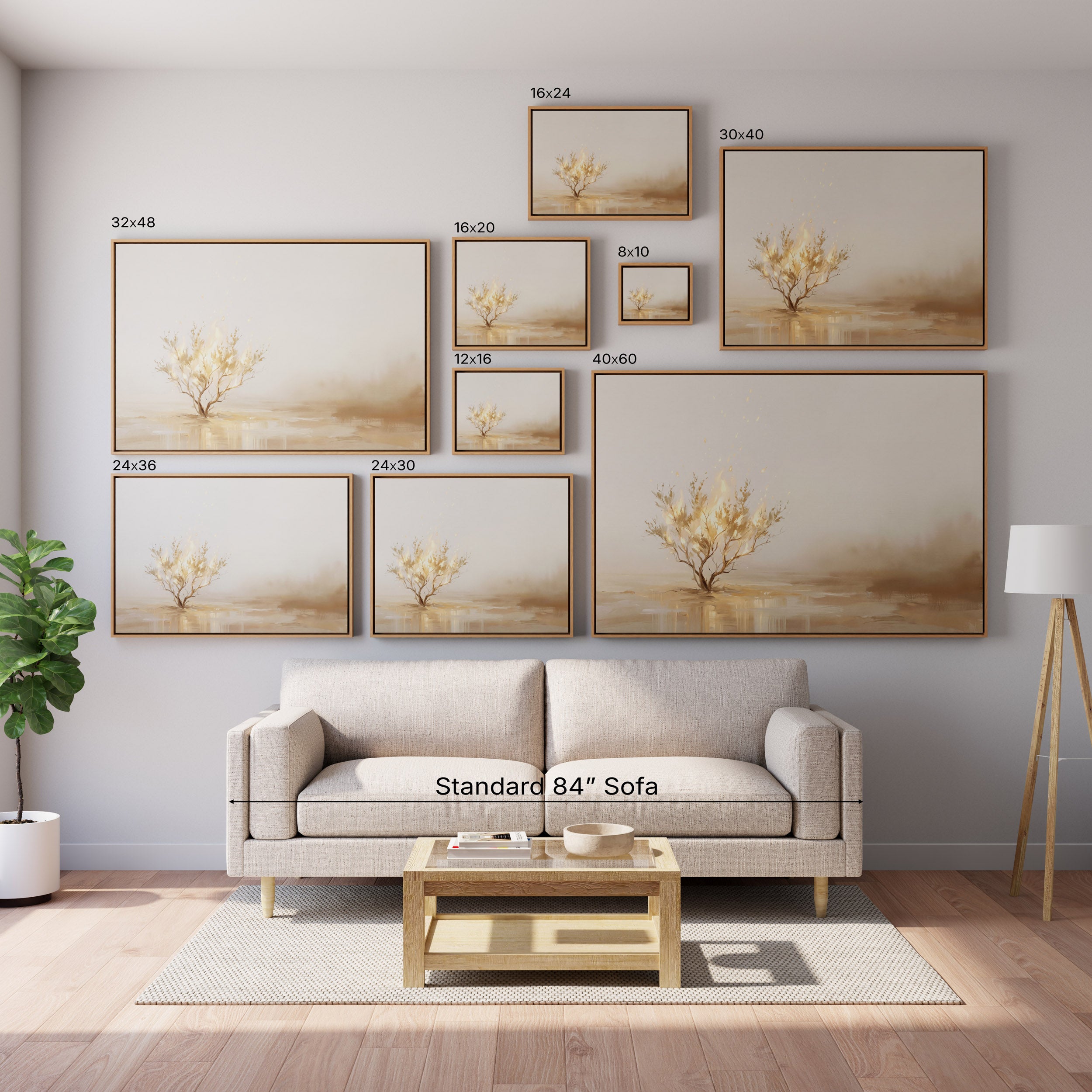 The Burning Bush - Canvas