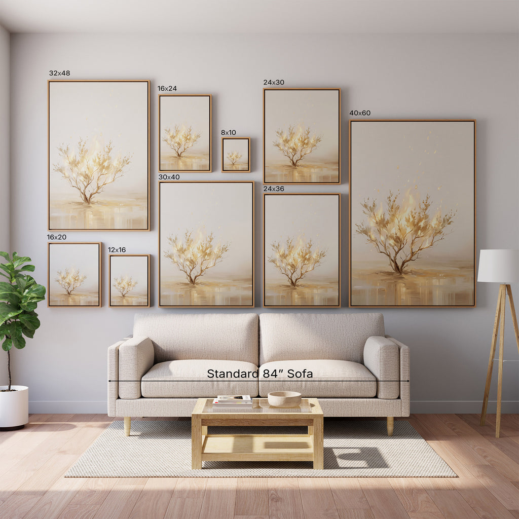 The Burning Bush - Canvas