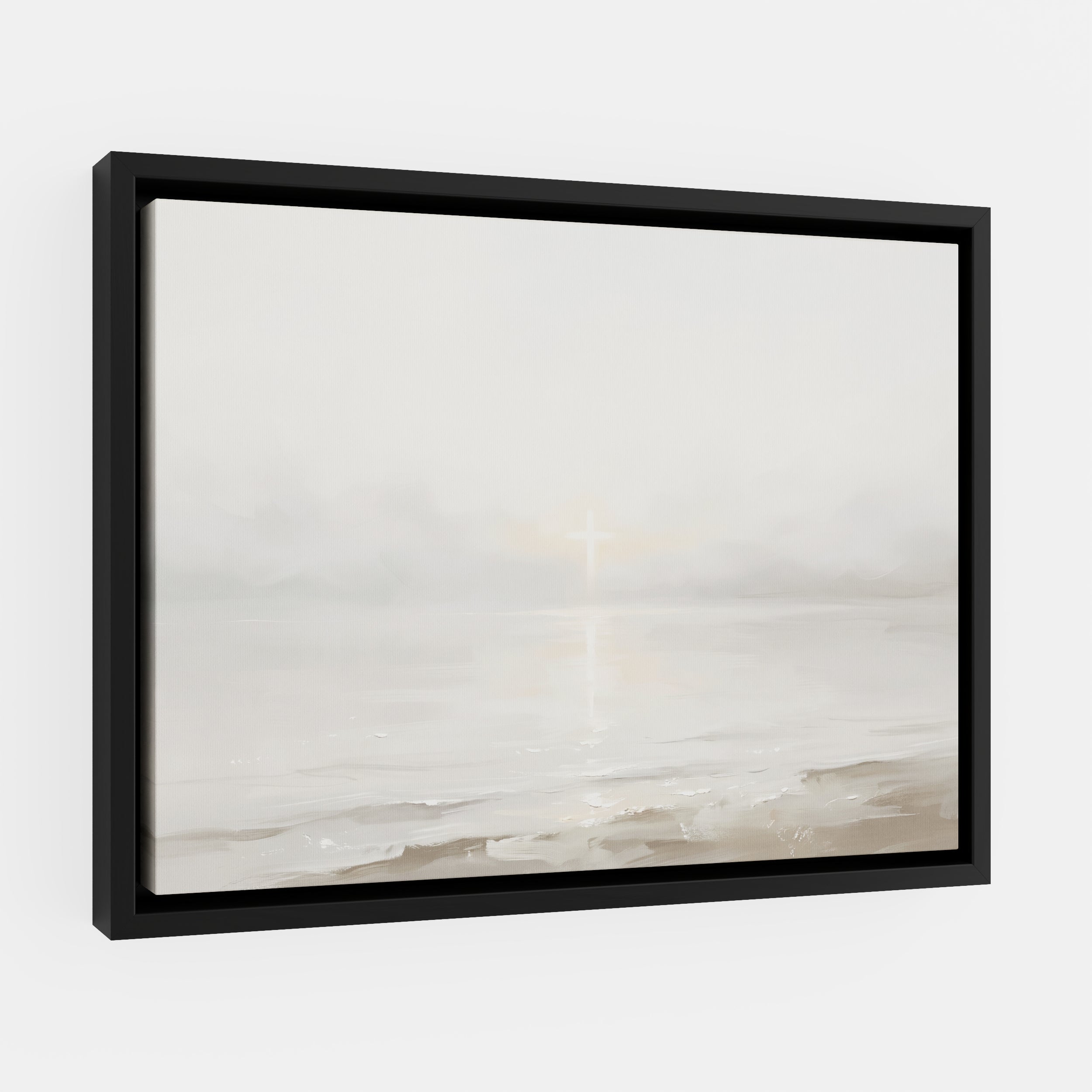 His Light on Still Waters - Canvas