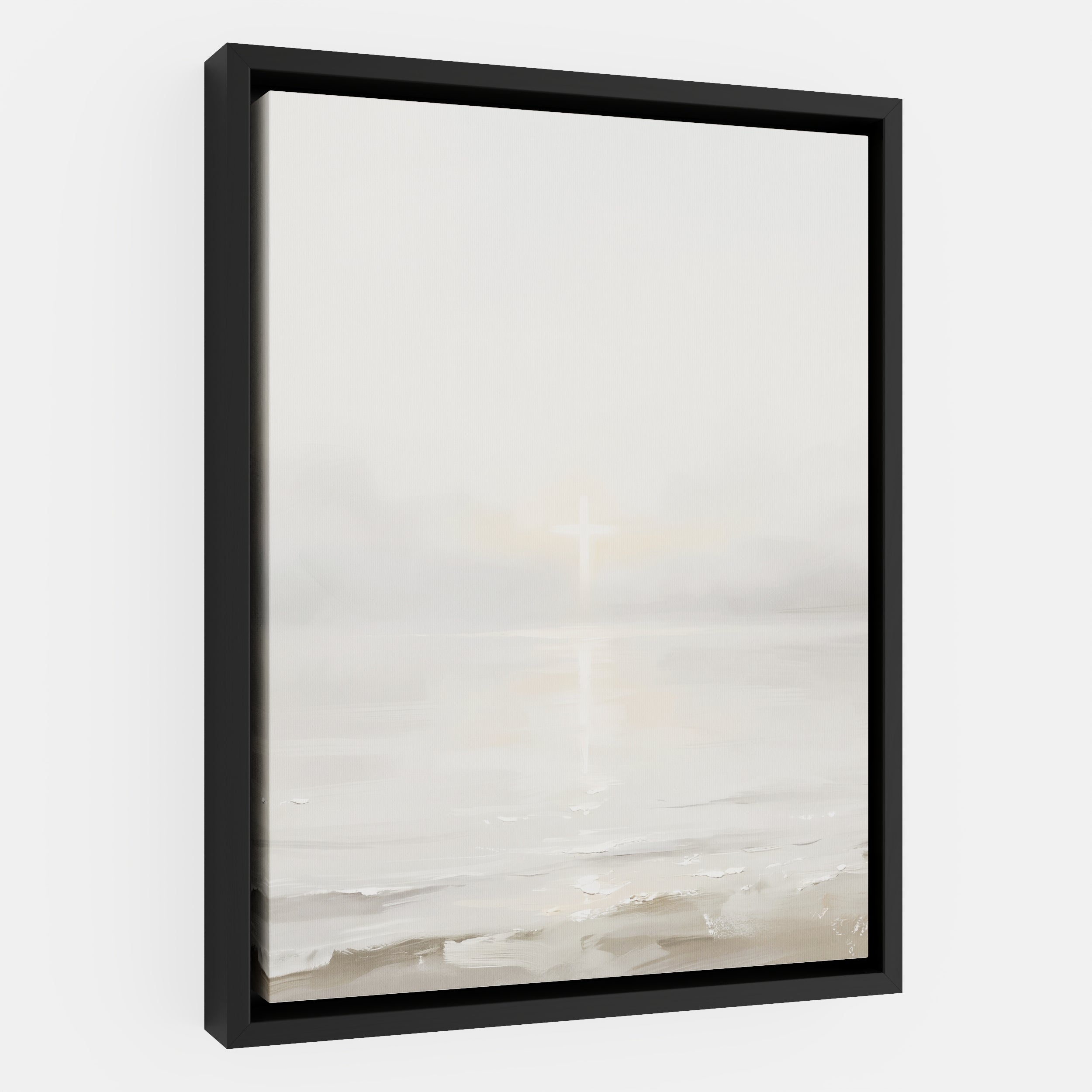 His Light on Still Waters - Canvas