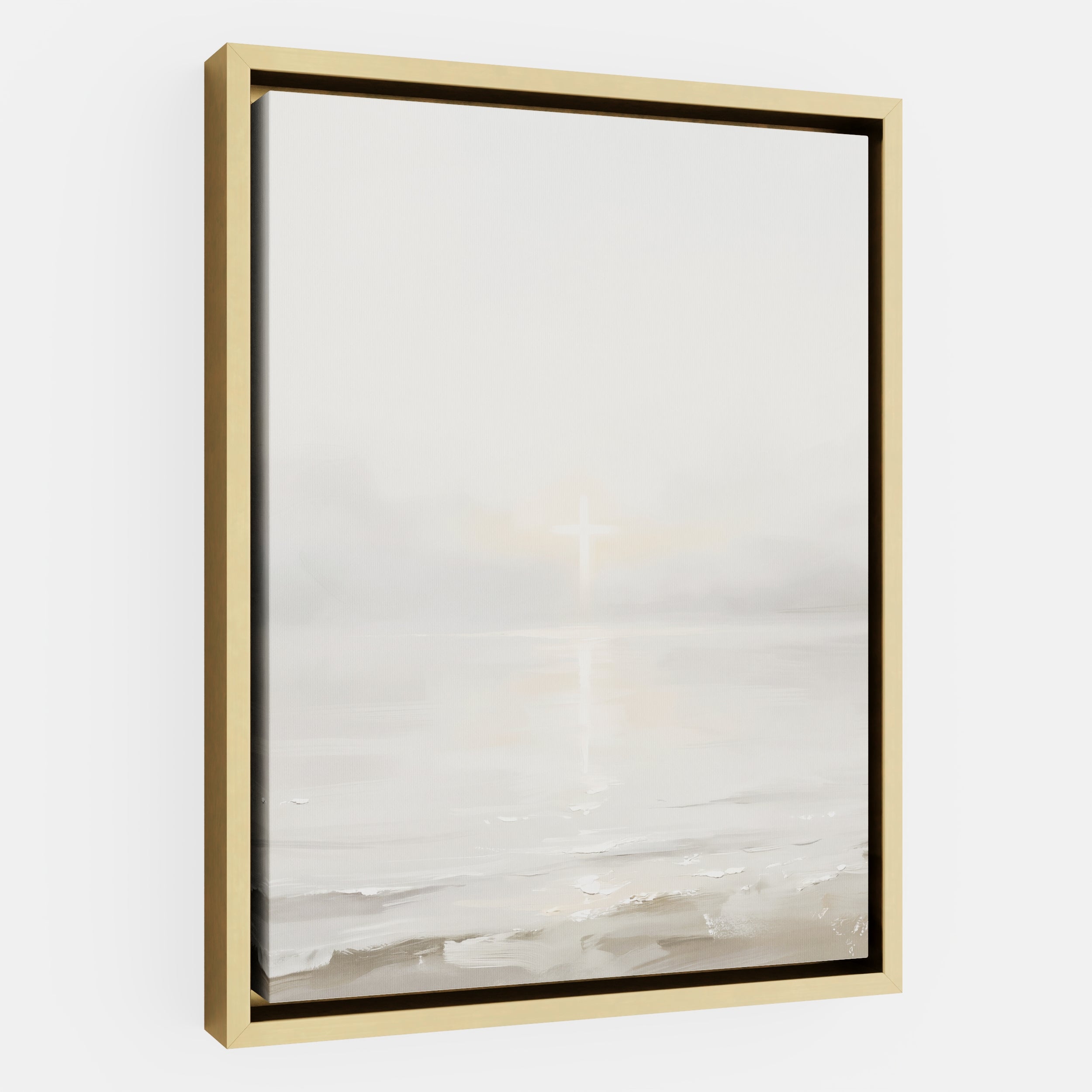 His Light on Still Waters - Canvas