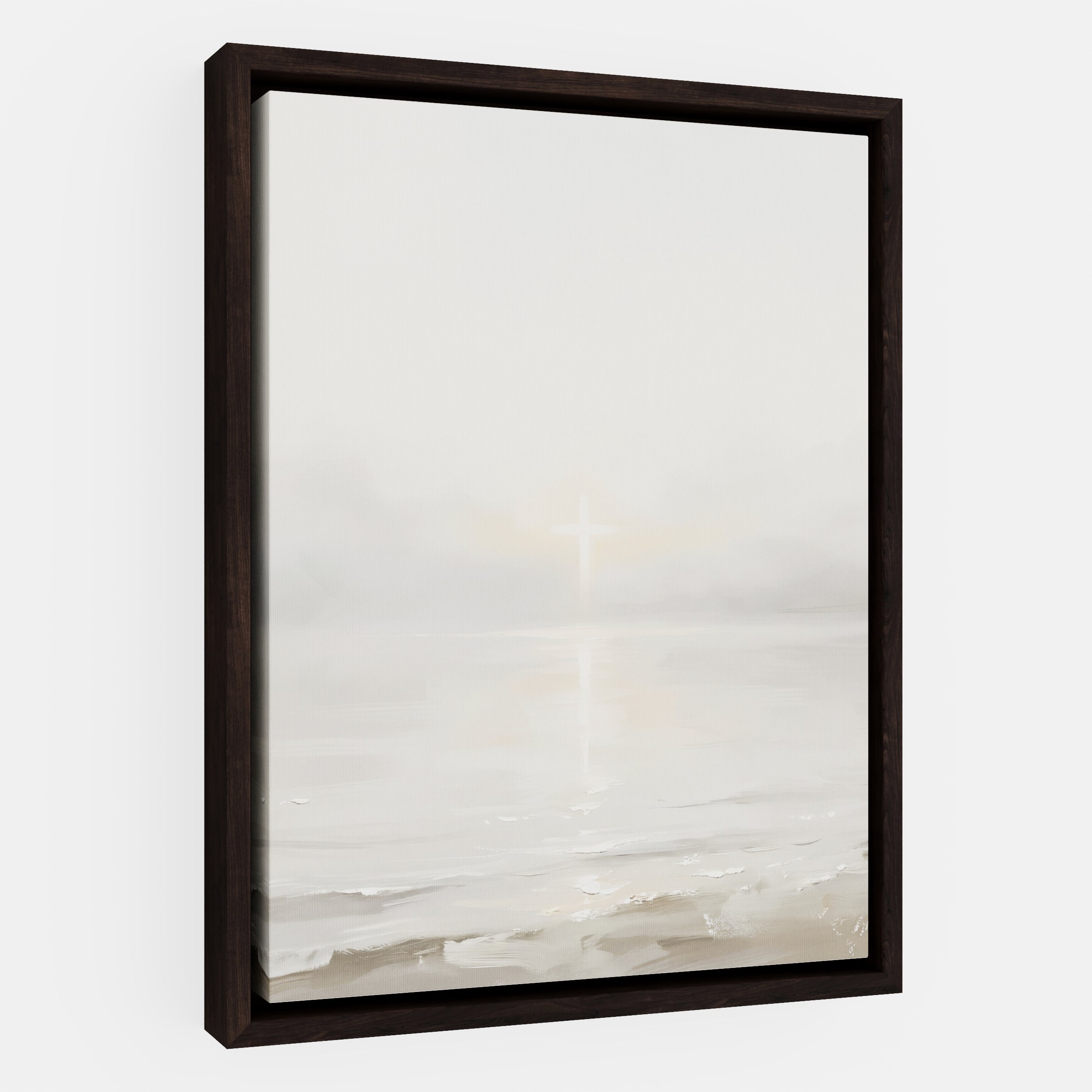 His Light on Still Waters - Canvas