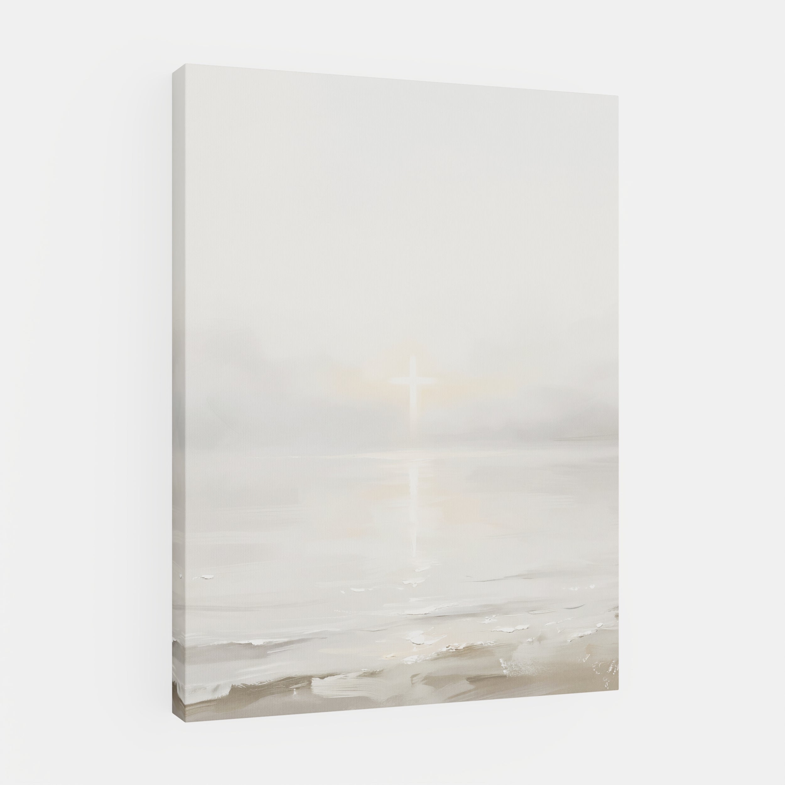 His Light on Still Waters - Canvas
