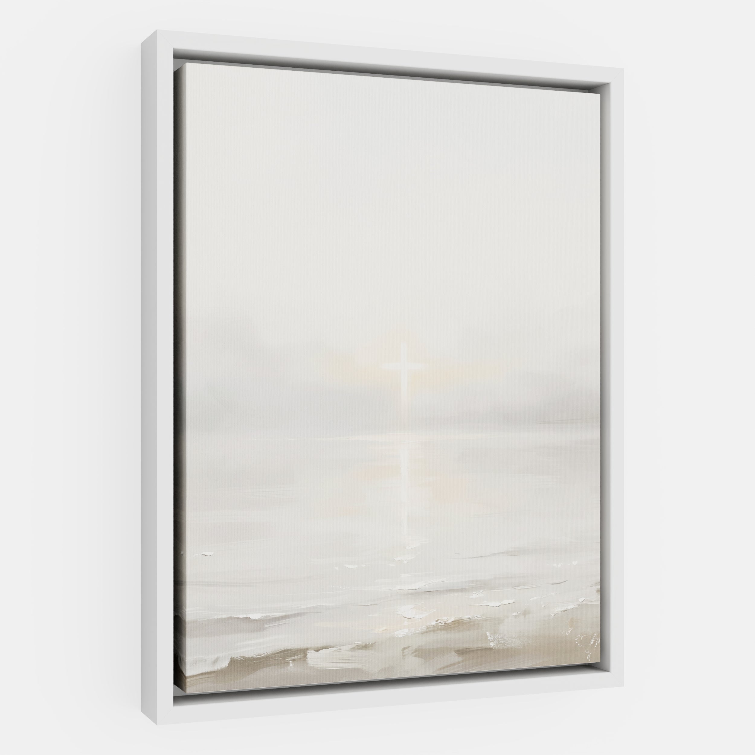 His Light on Still Waters - Canvas
