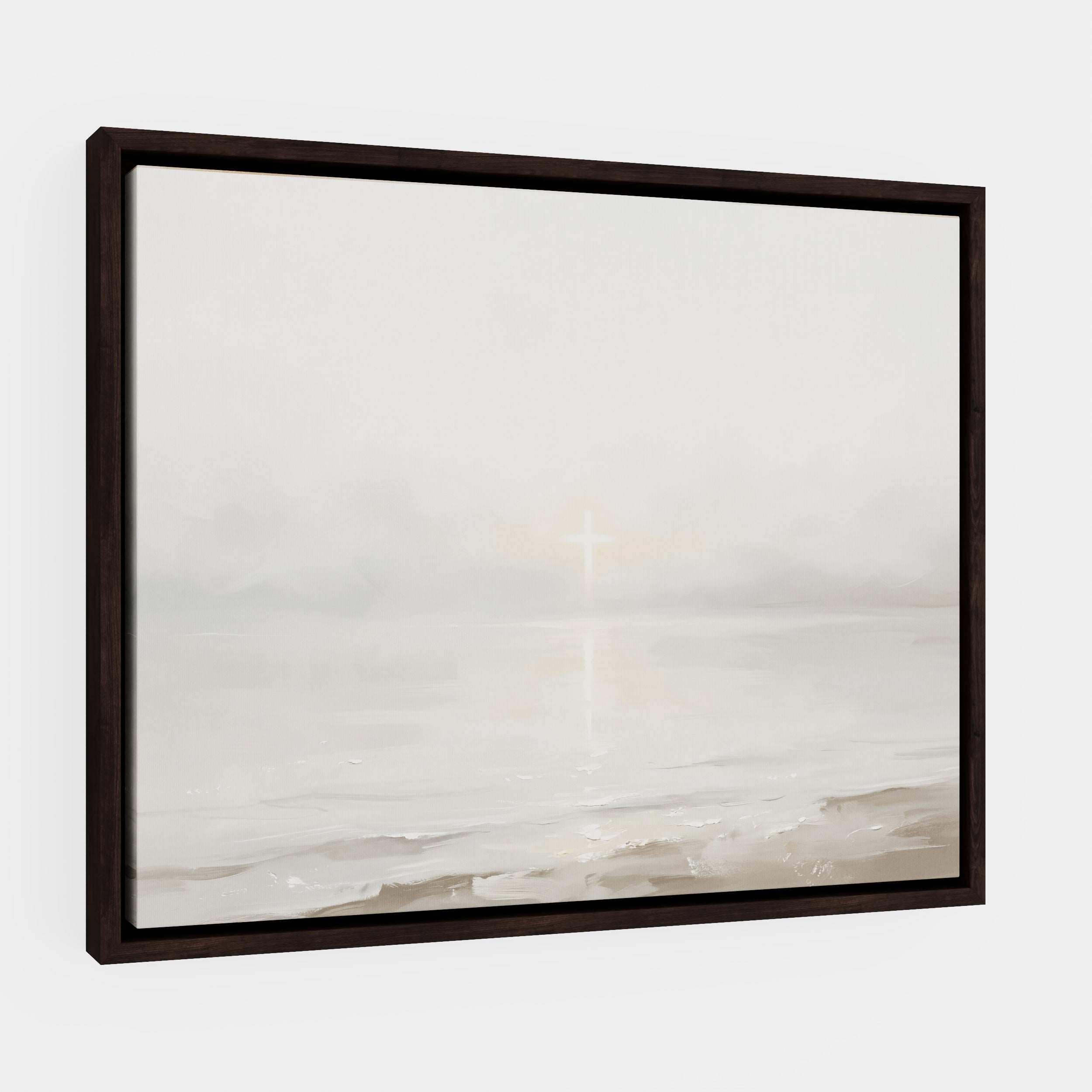 His Light on Still Waters - Canvas
