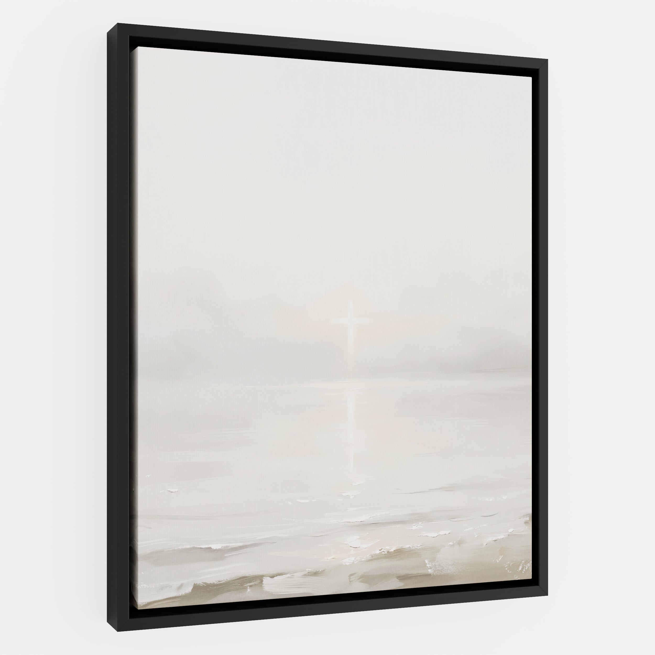 His Light on Still Waters - Canvas