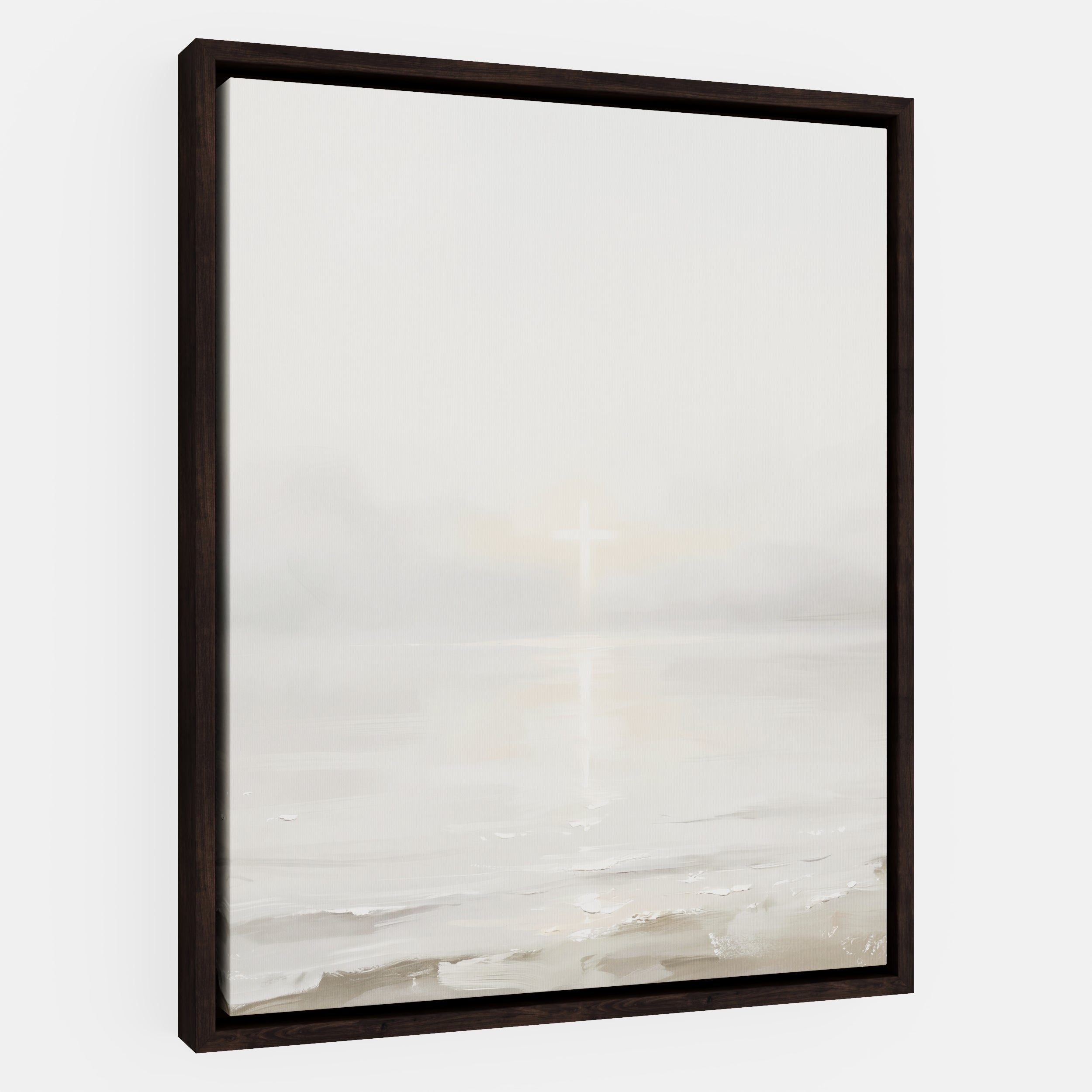 His Light on Still Waters - Canvas