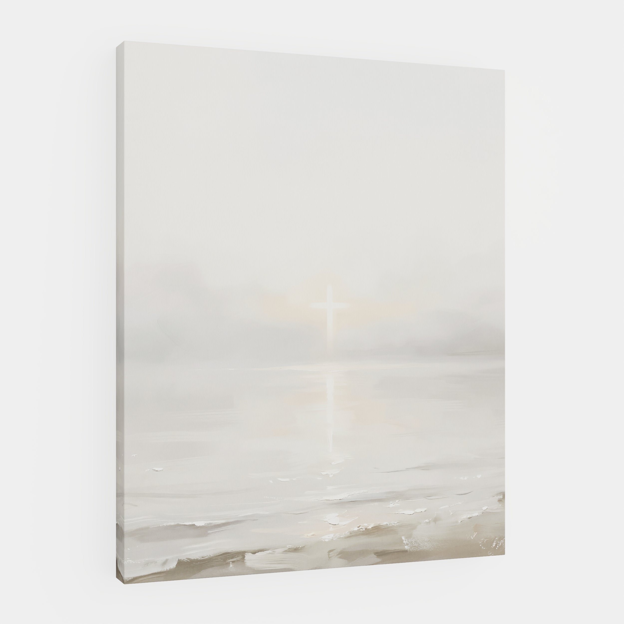 His Light on Still Waters - Canvas