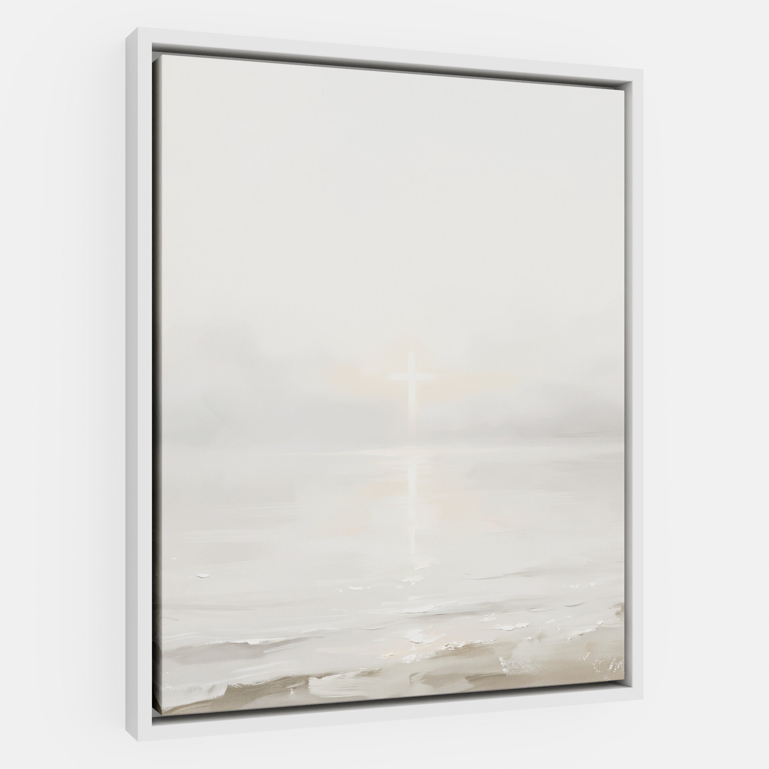 His Light on Still Waters - Canvas