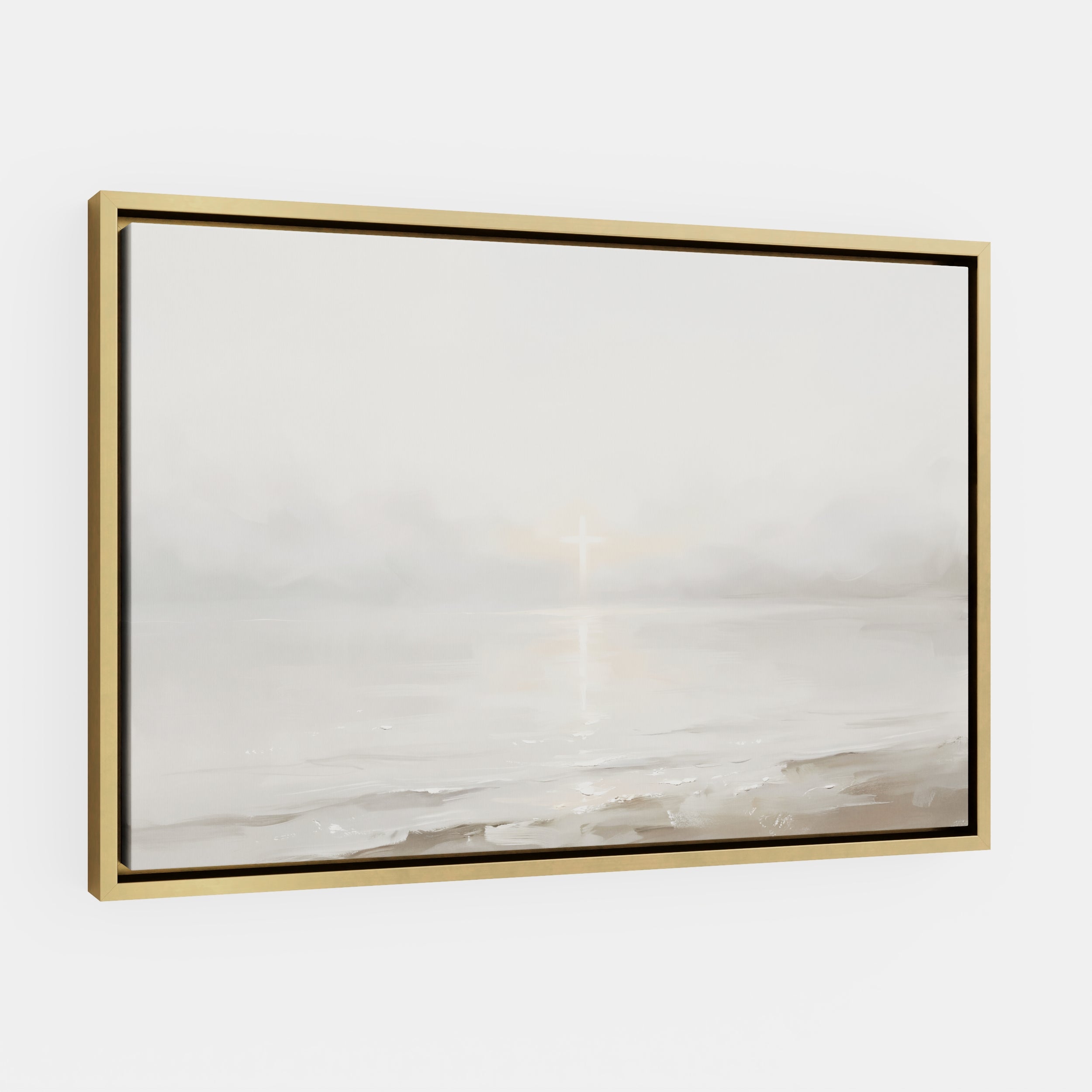 His Light on Still Waters - Canvas