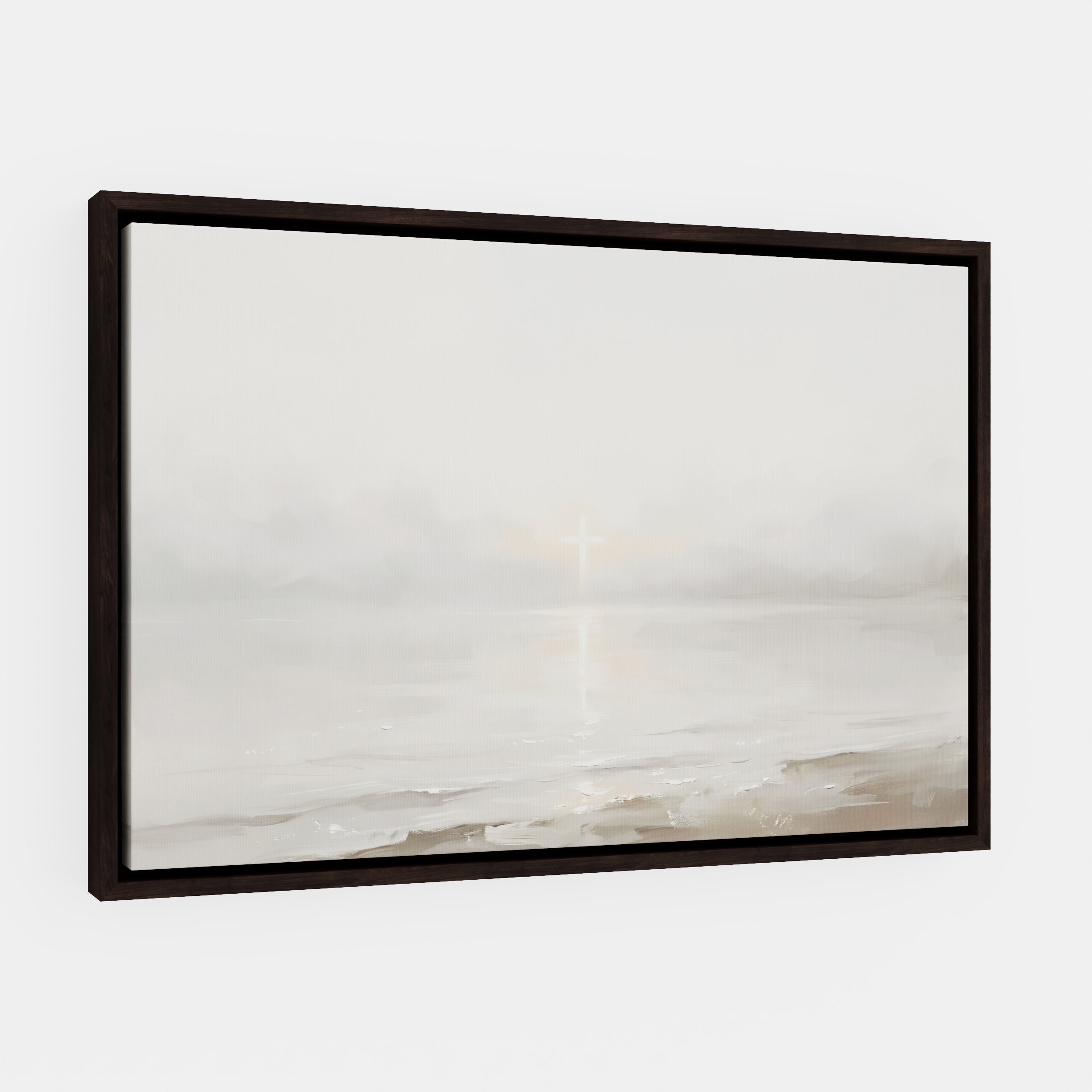 His Light on Still Waters - Canvas