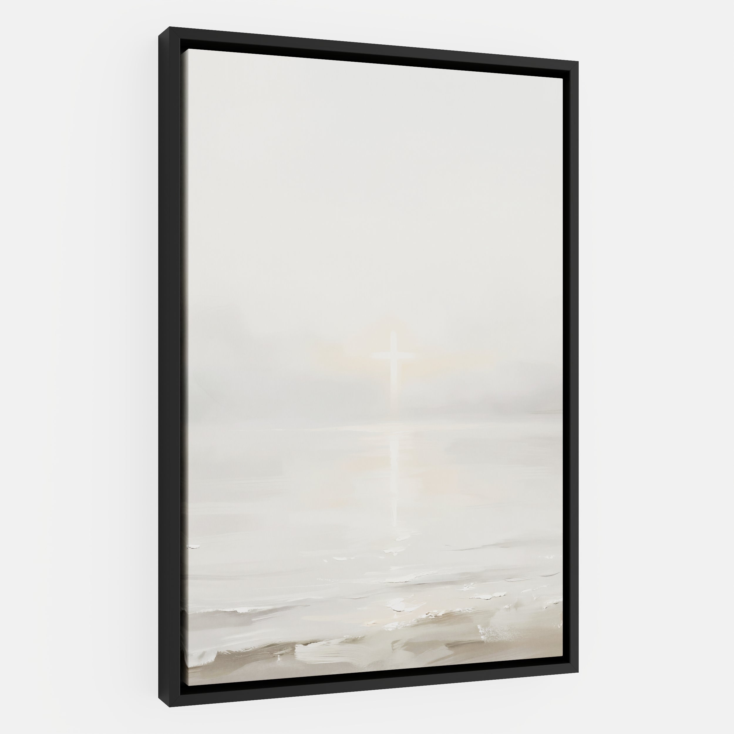 His Light on Still Waters - Canvas