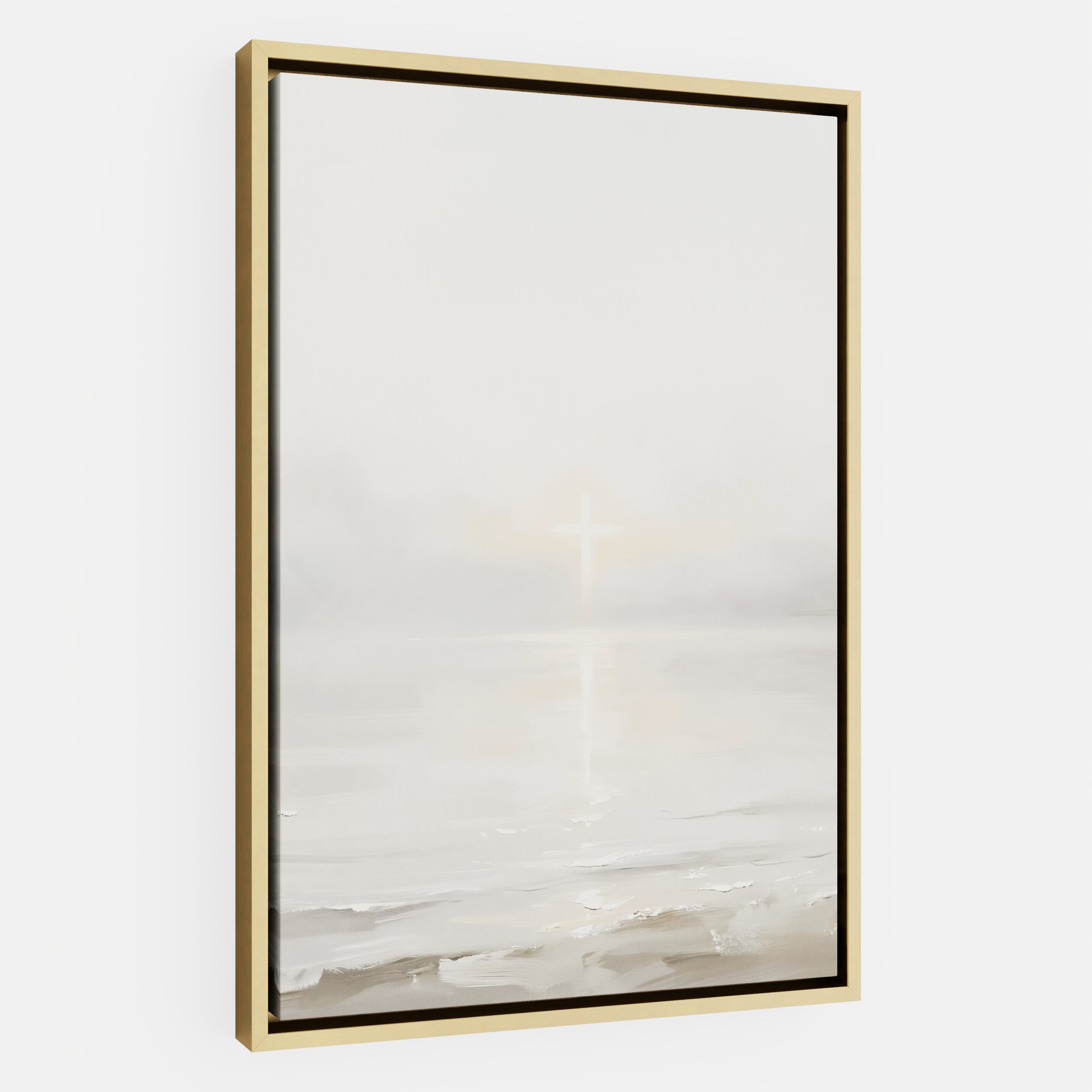 His Light on Still Waters - Canvas
