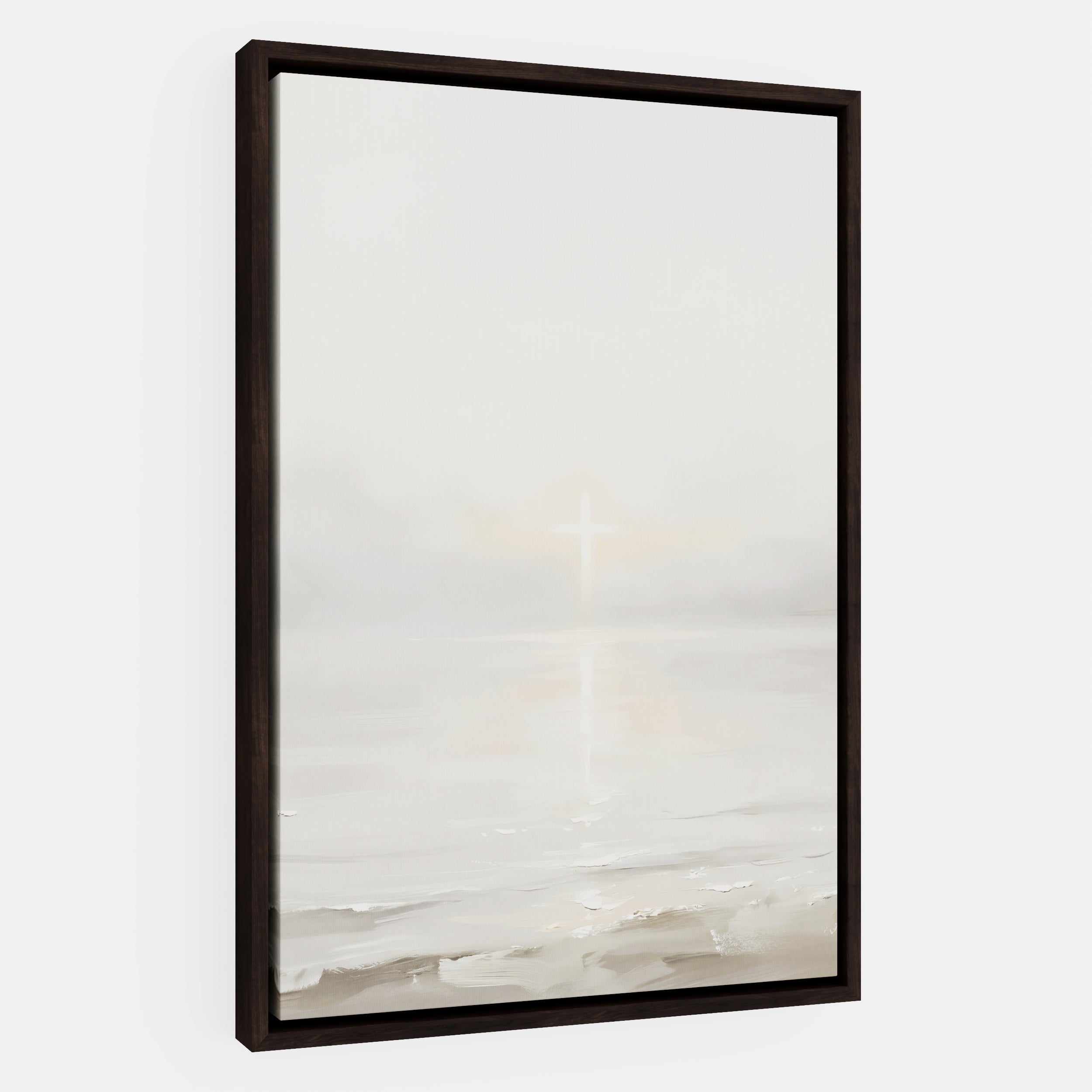 His Light on Still Waters - Canvas