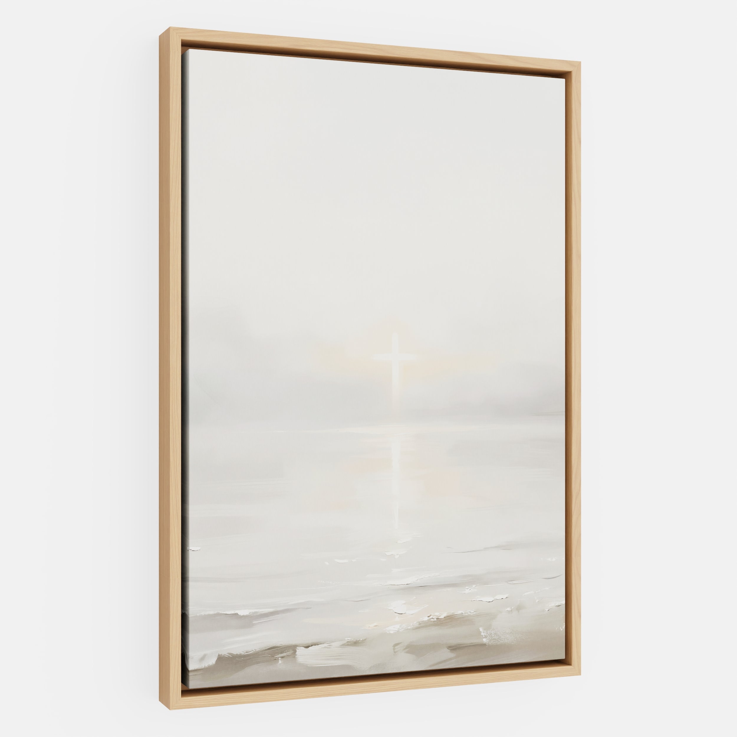 His Light on Still Waters - Canvas