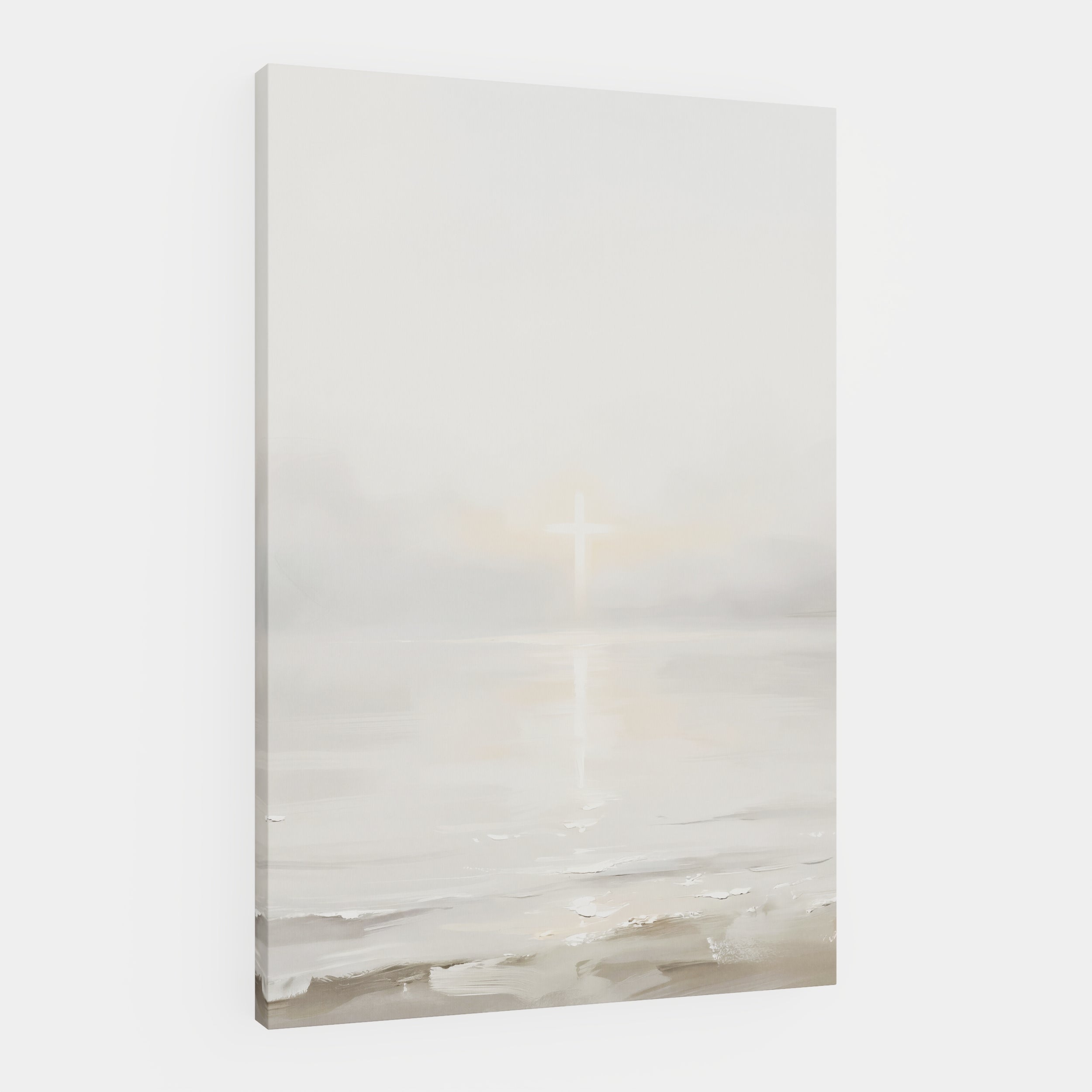 His Light on Still Waters - Canvas