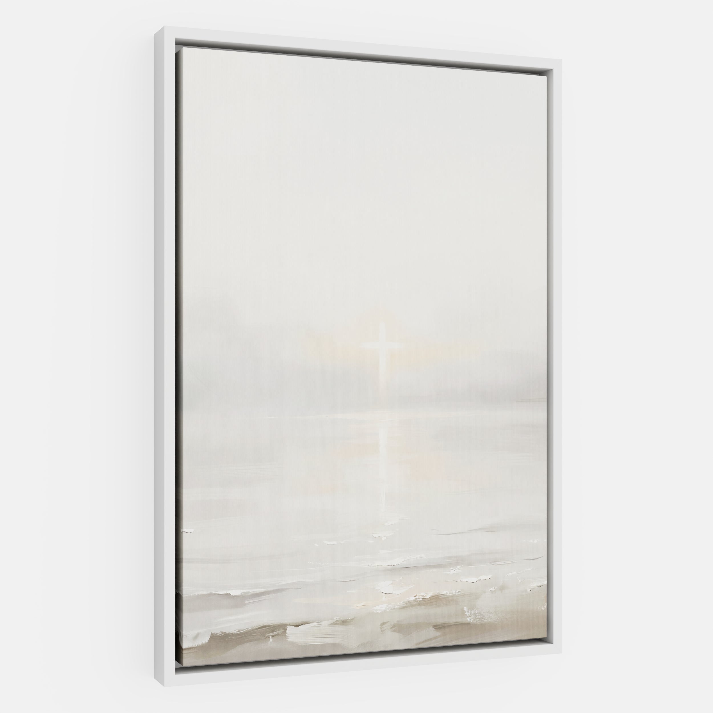 His Light on Still Waters - Canvas