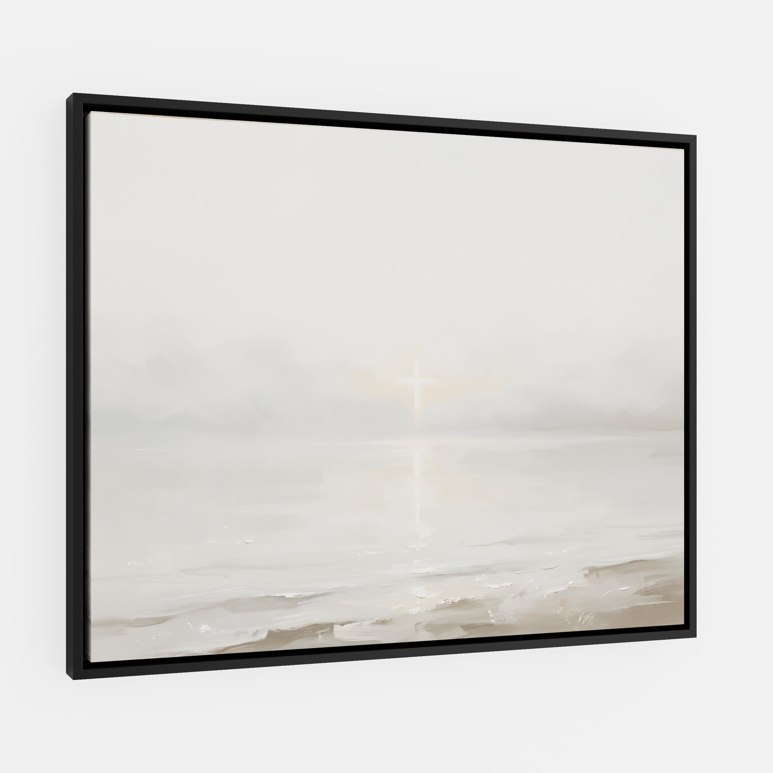 His Light on Still Waters - Canvas