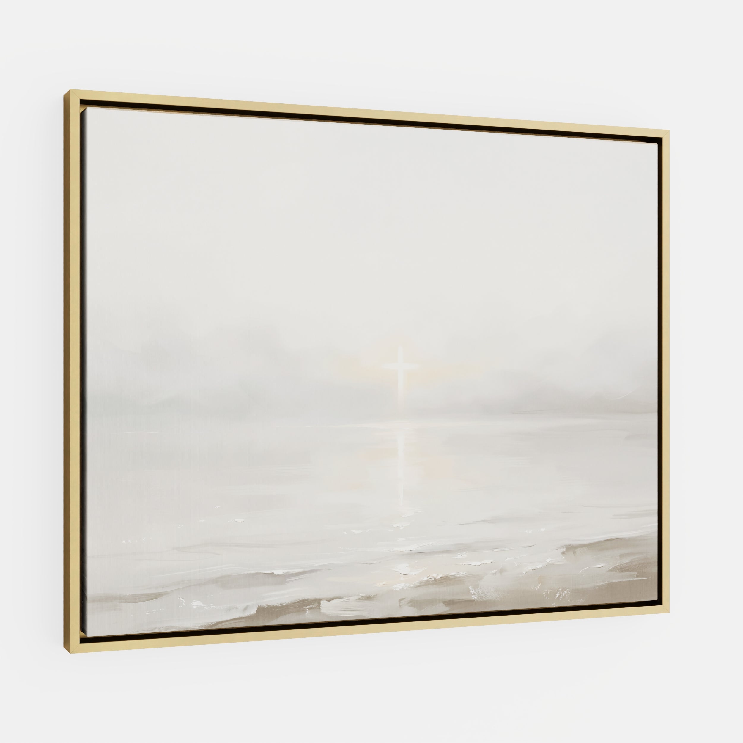 His Light on Still Waters - Canvas