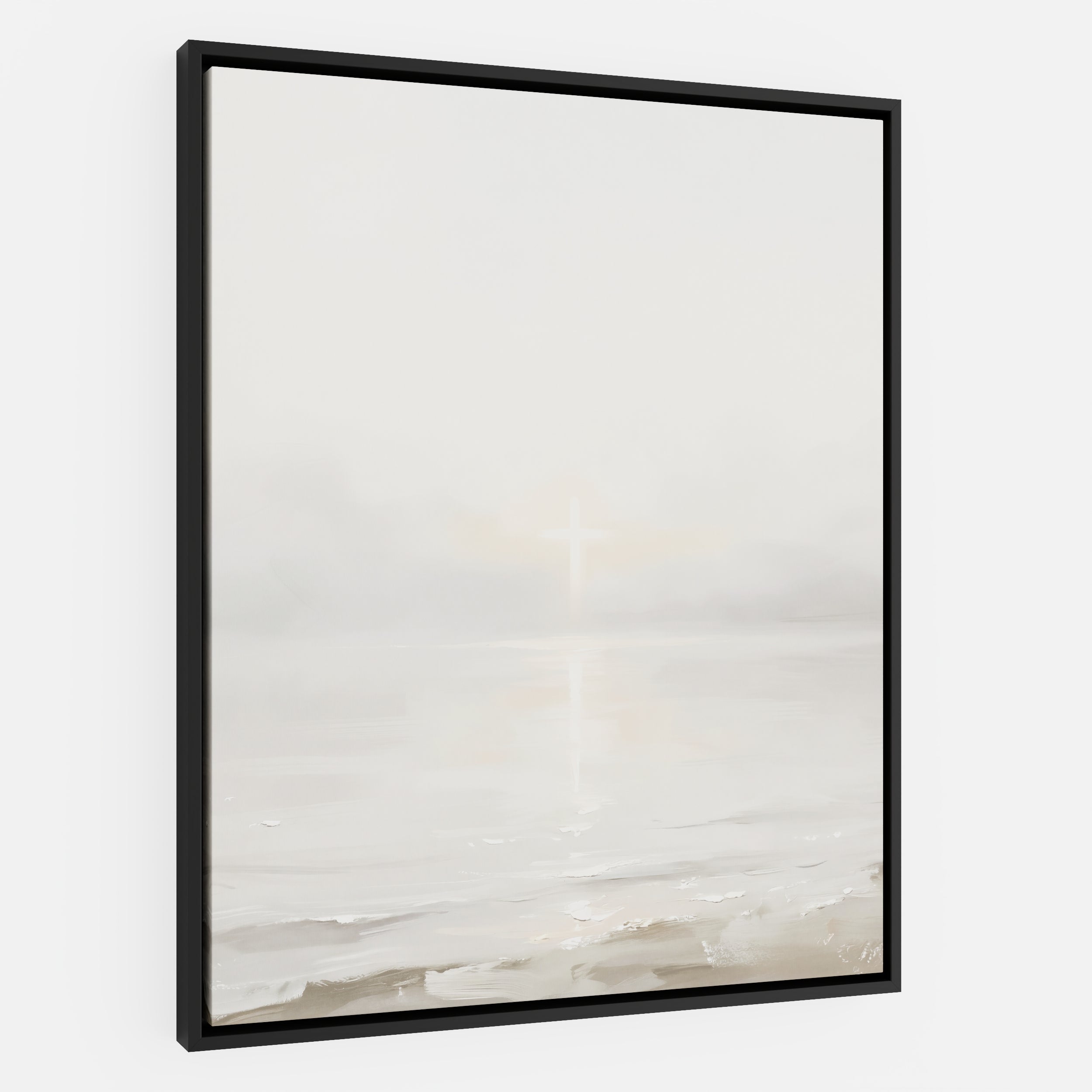 His Light on Still Waters - Canvas
