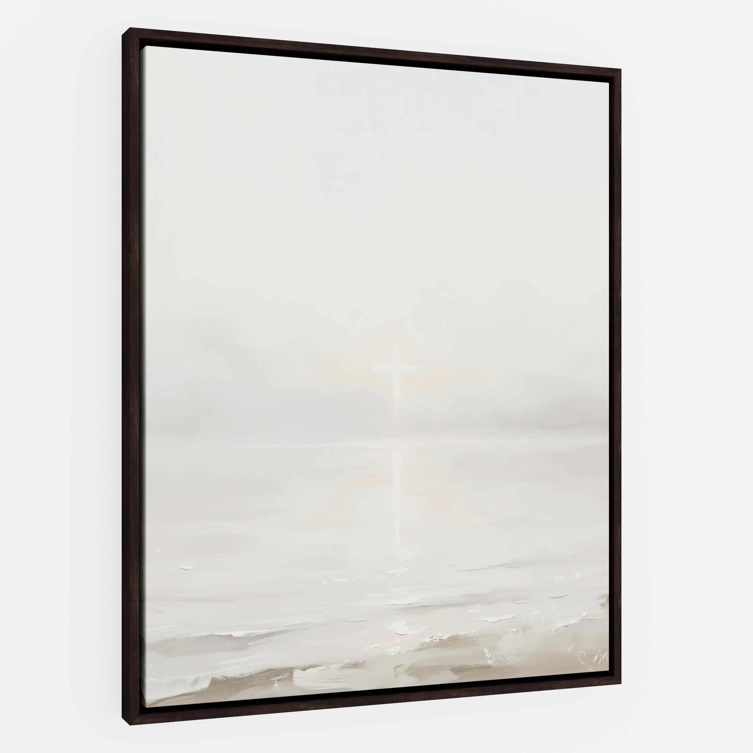 His Light on Still Waters - Canvas