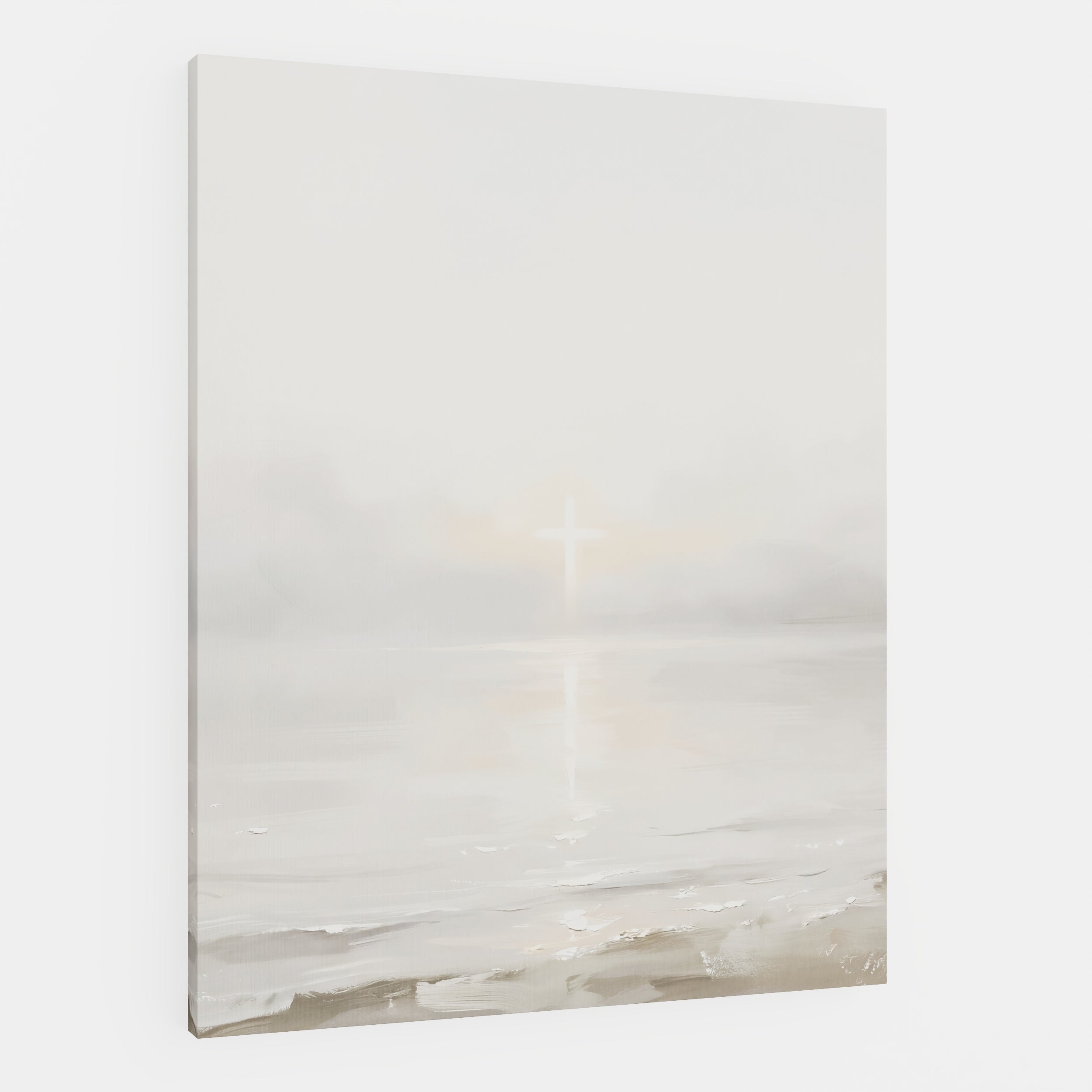 His Light on Still Waters - Canvas
