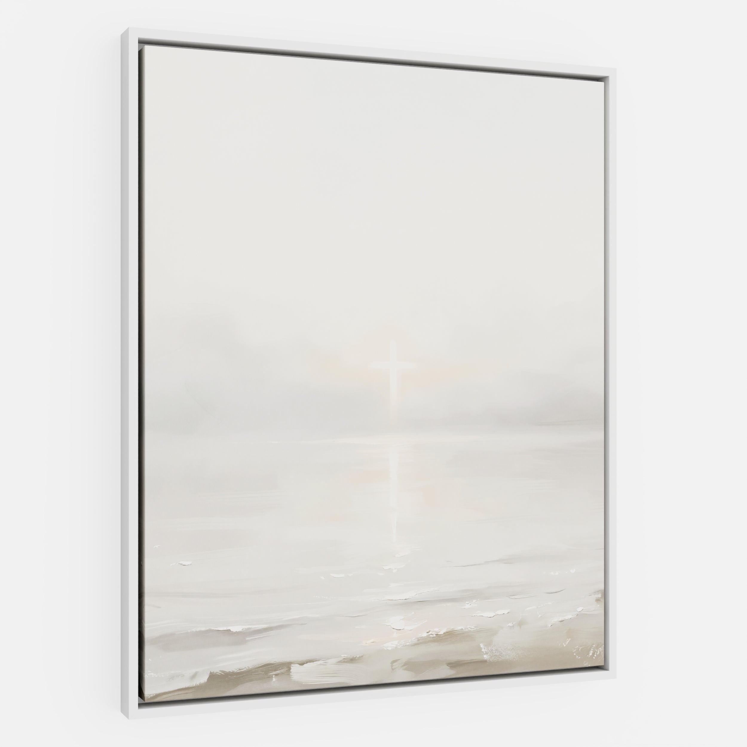 His Light on Still Waters - Canvas