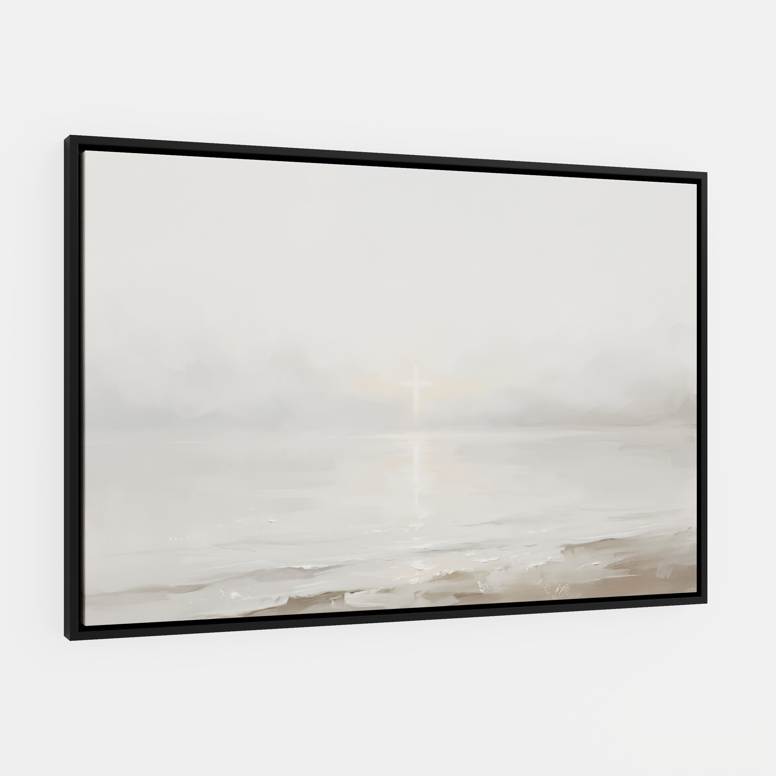 His Light on Still Waters - Canvas